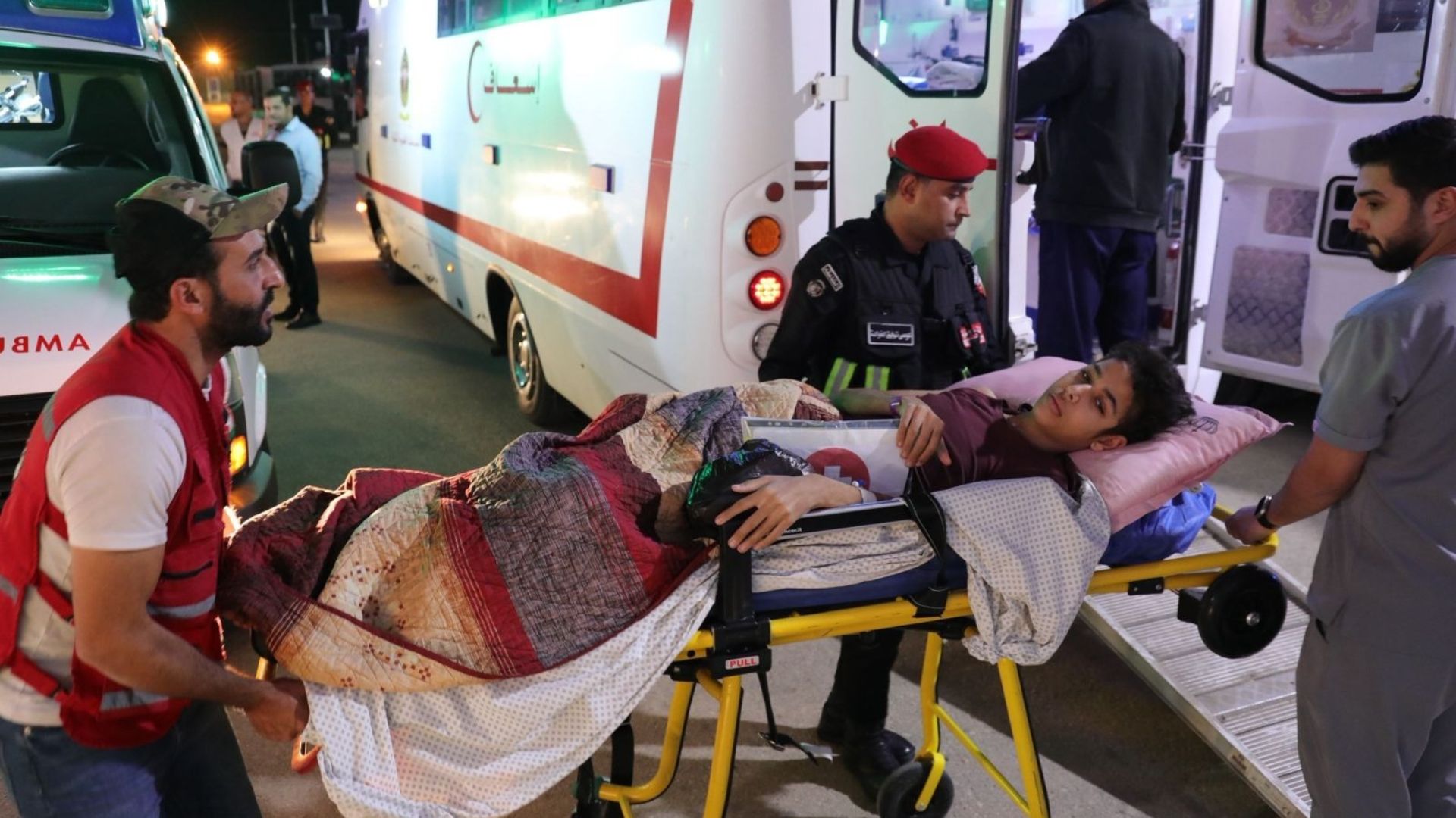 القوات المسلحة تُجلي الدفعة الـ17 من أطفال غزة المرضى للعلاج في المملكة