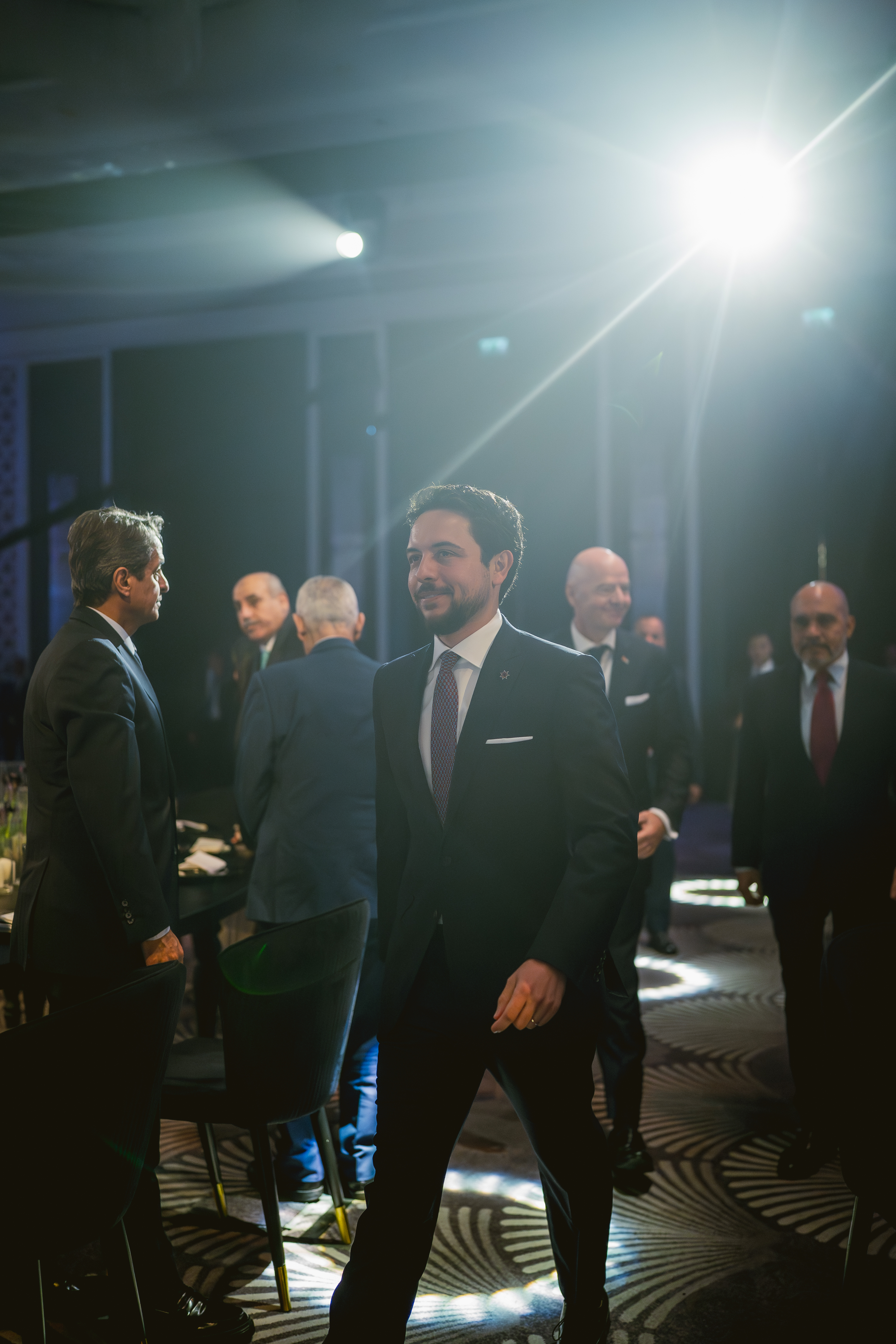 مندوبا عن الملك، ولي العهد يرعى احتفال الاتحاد الأردني لكرة القدم باليوبيل الماسي لتأسيسه