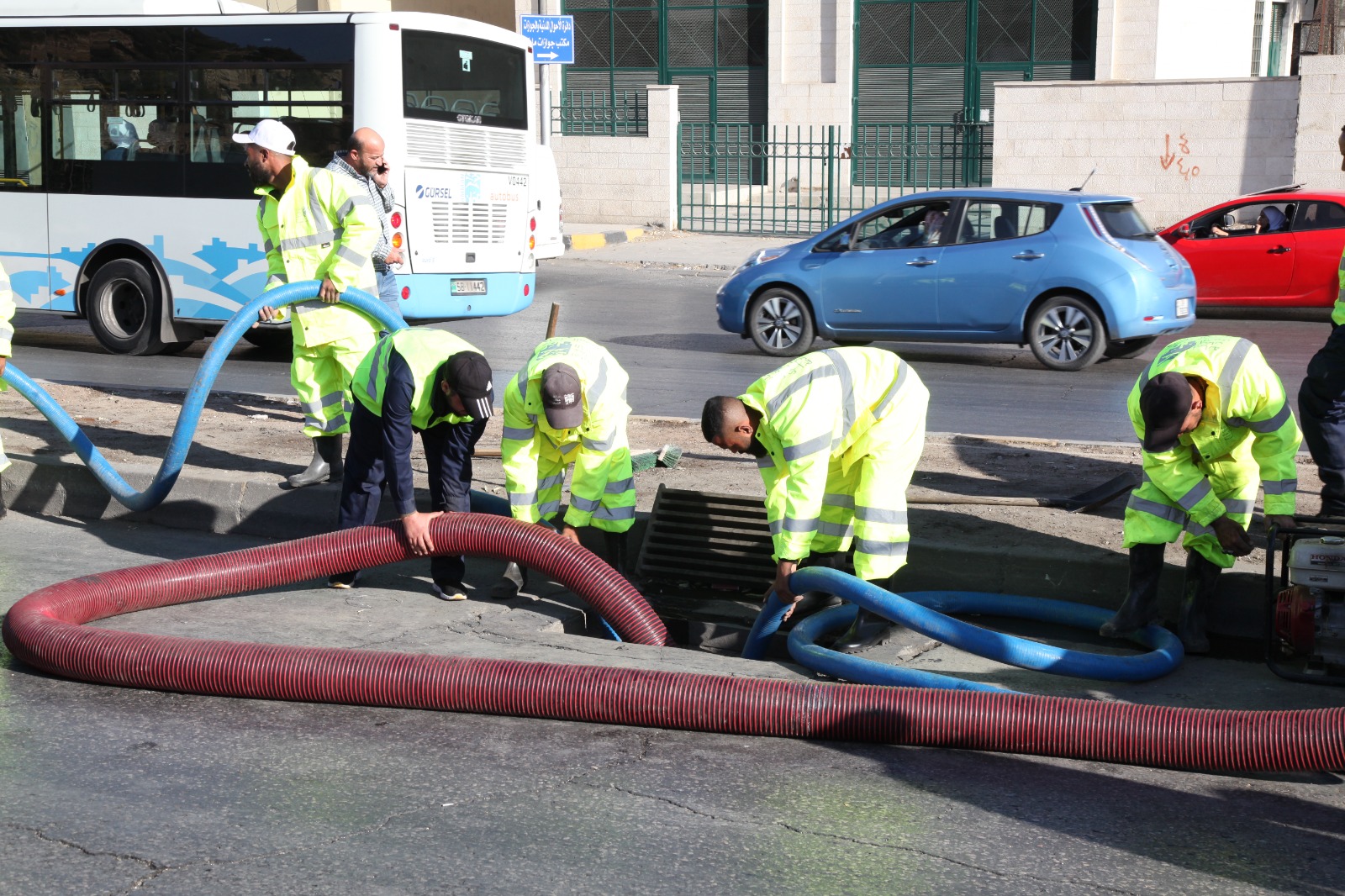 أمانة عمّان تعاملت مع 29 ملاحظة خلال المنخفض الأخير 