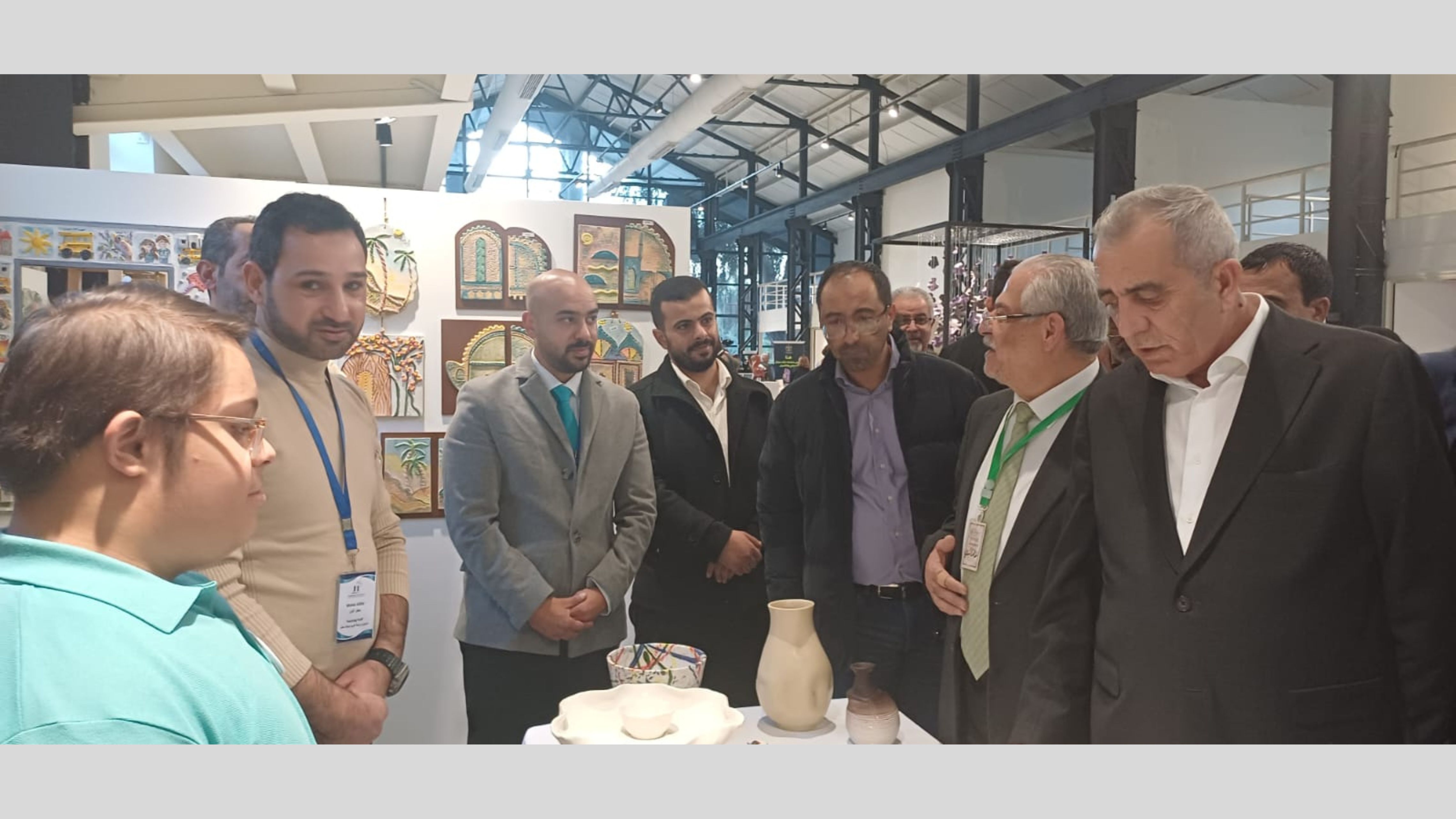 افتتاح مهرجان الخزف والفخار الدولي الأول