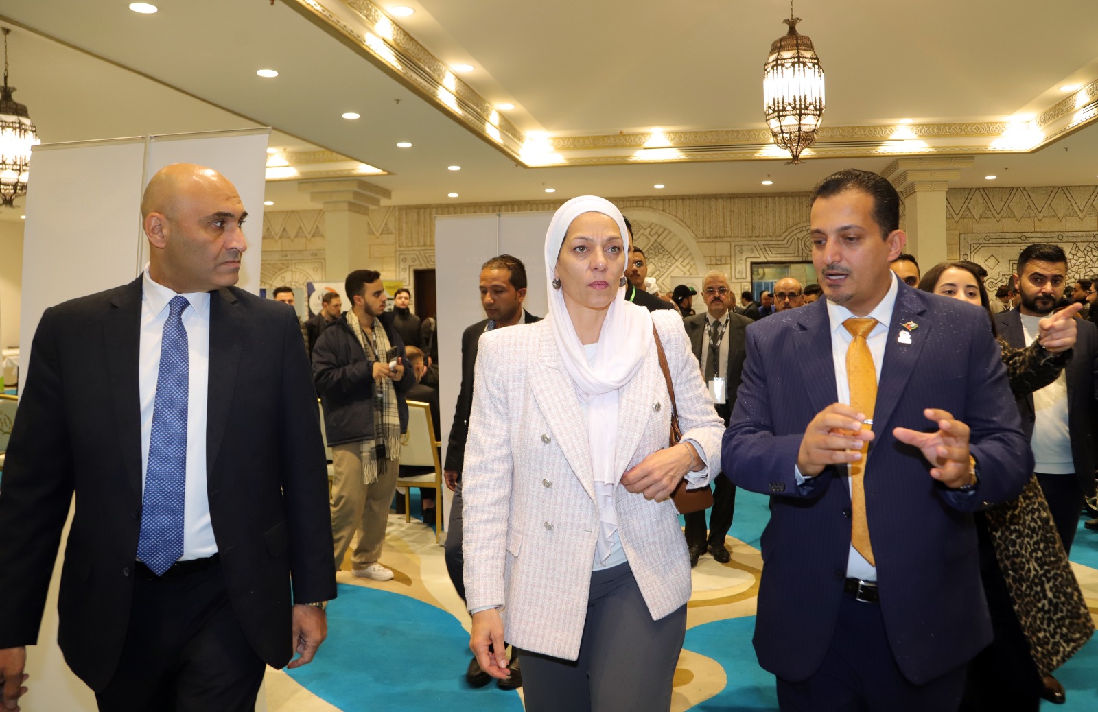 الأميرة بسمة بنت علي ترعى انطلاق مؤتمر الذكاء الاصطناعي في تطوير المنشآت الصغيرة والمتوسطة