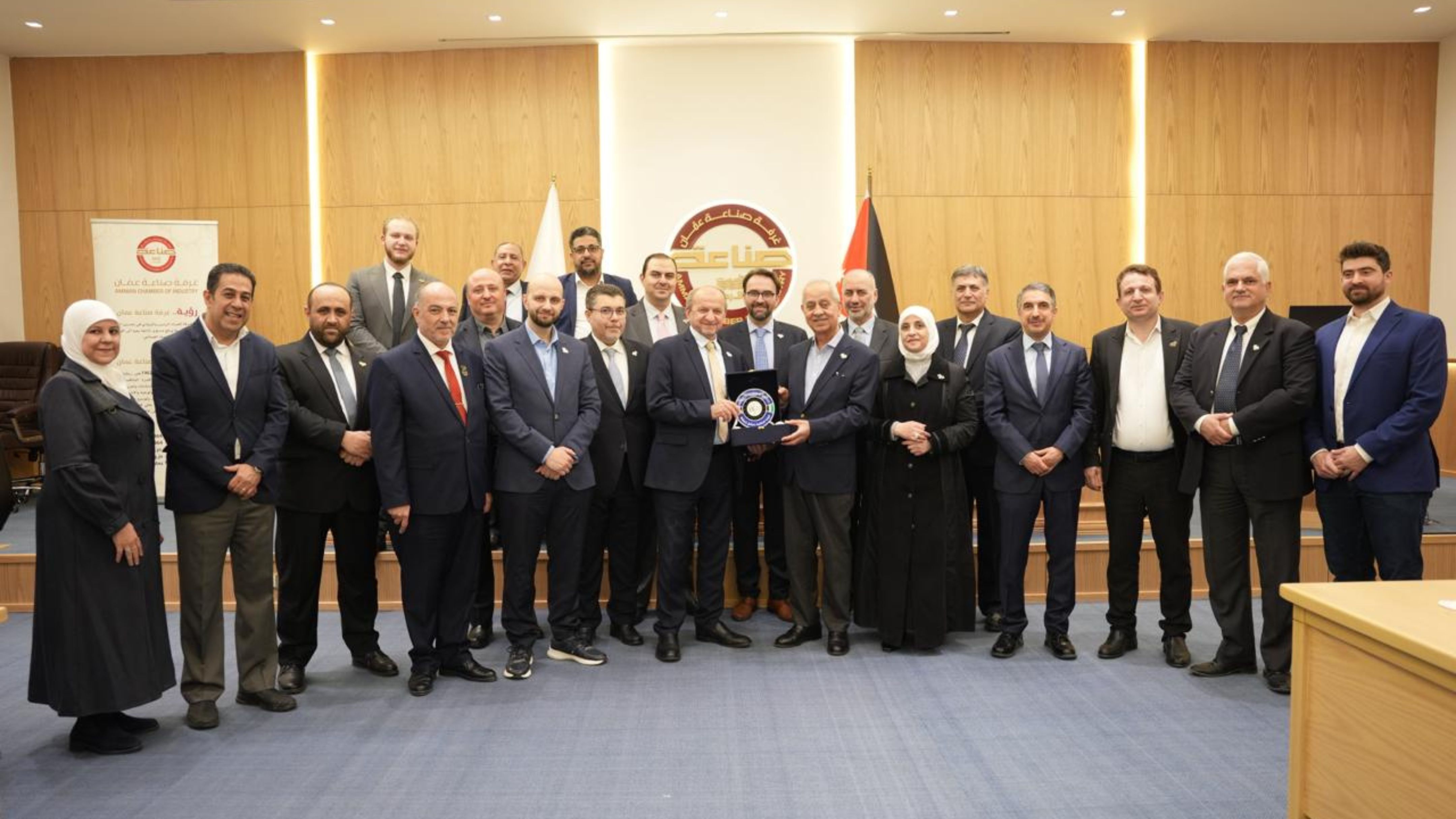 اتفاقية توأمة بين غرفتي صناعة عمّان ودمشق 