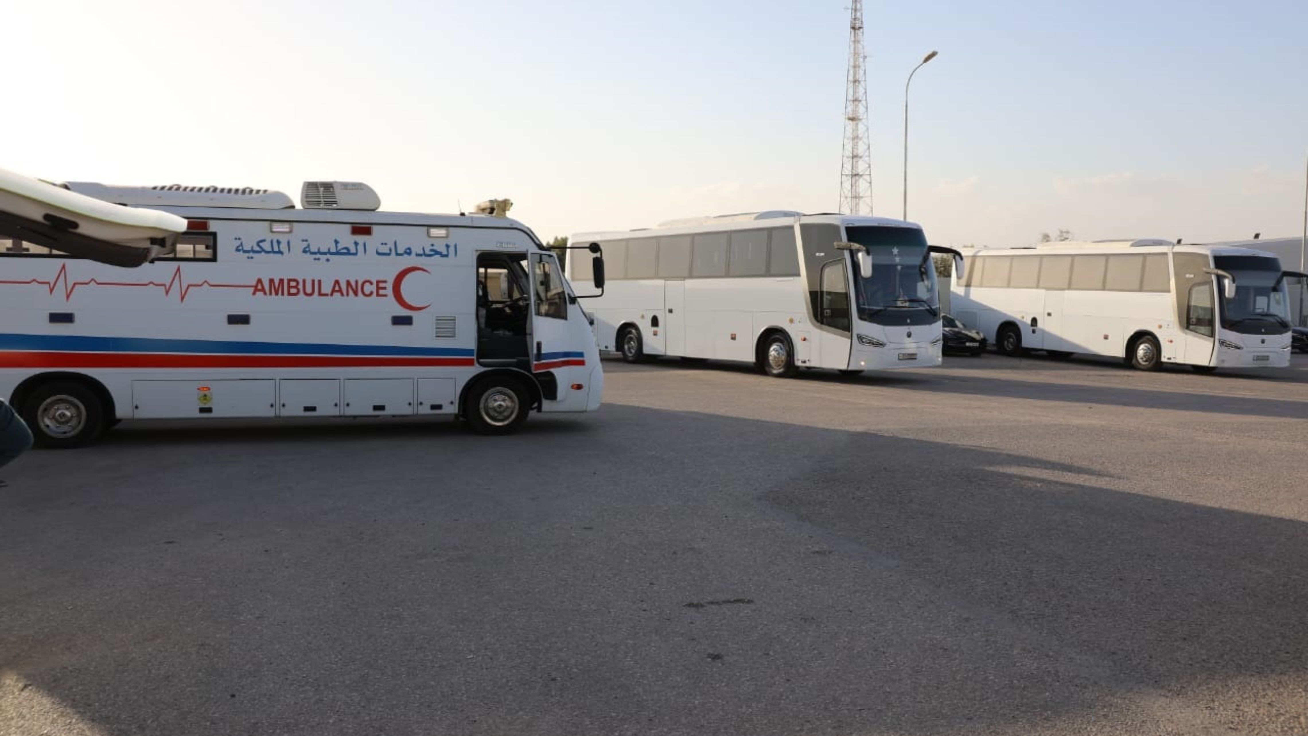 القوات المسلحة تُجلي الدفعة الـ18 من أطفال غزة المرضى للعلاج في المملكة