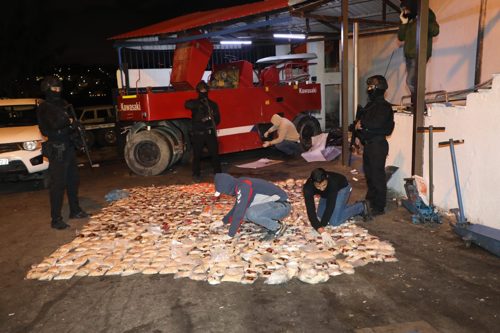 إحباط محاولة تهريب مليون ومئتي ألف حبة مخدرة لإحدى دول الجوار