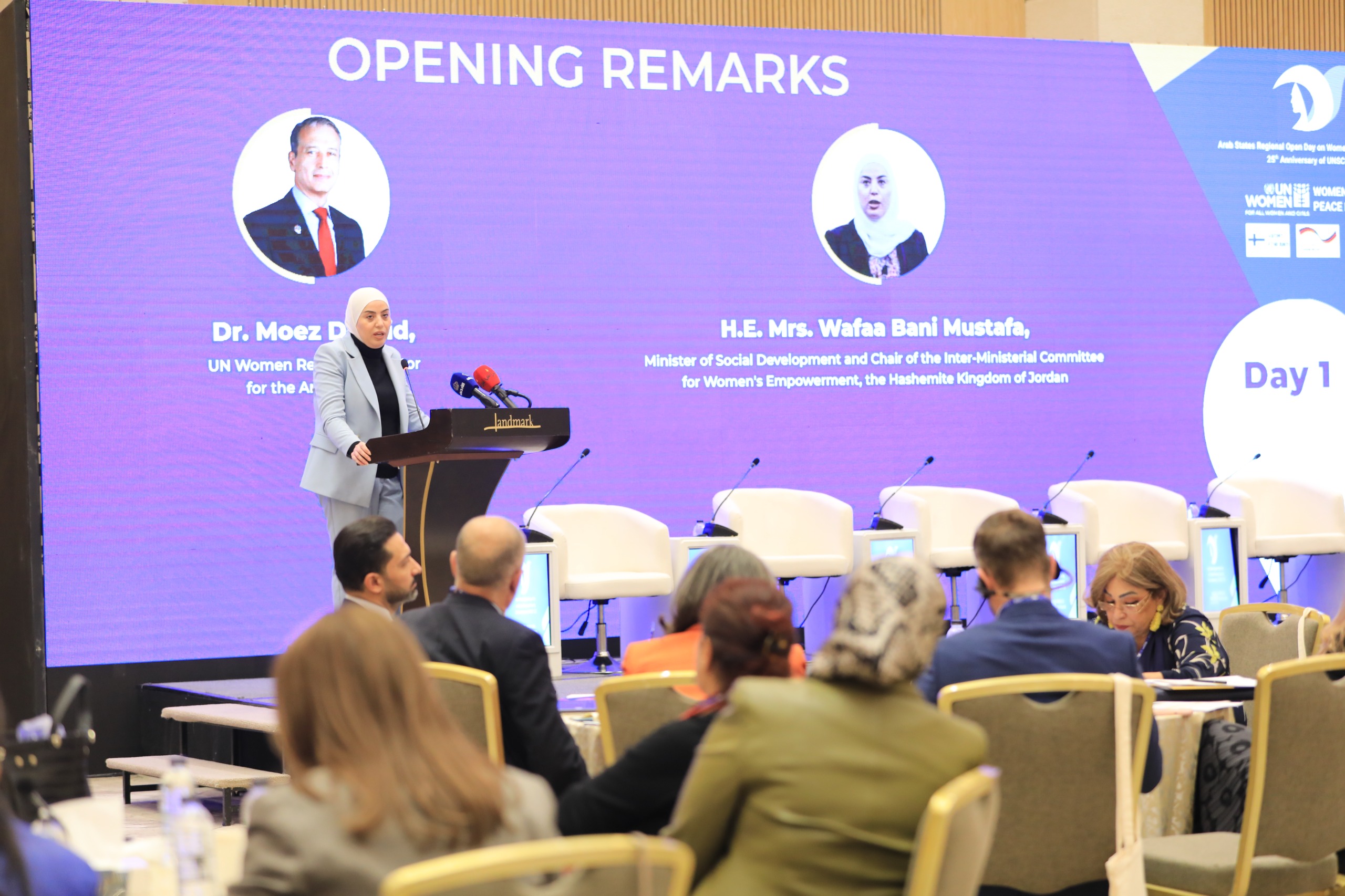 إطلاق اليوم الإقليمي المفتوح حول المرأة والسلام والأمن