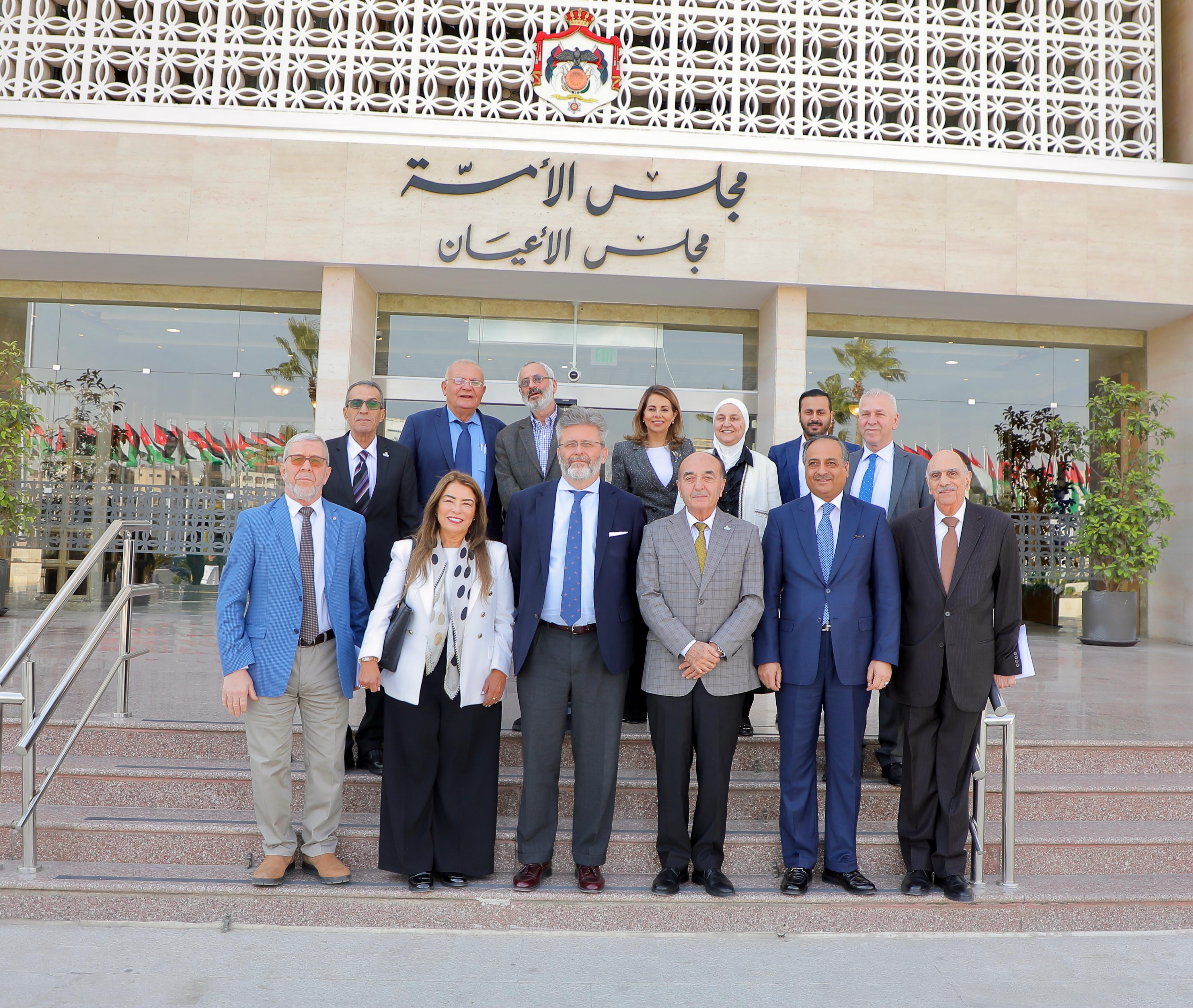 الصداقة الأردنية الإسبانية في الأعيان تلتقي السفير الإسباني