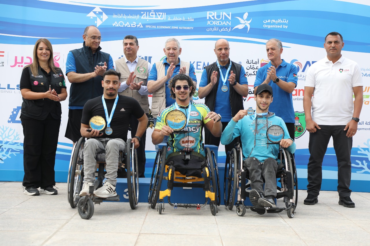 اعلان نتائج سباق آيلة نصف ماراثون البحر الأحمر