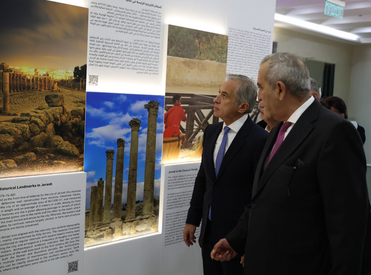 رئيس الوزراء يتفقد أربعة مواقع في جرش وإربد