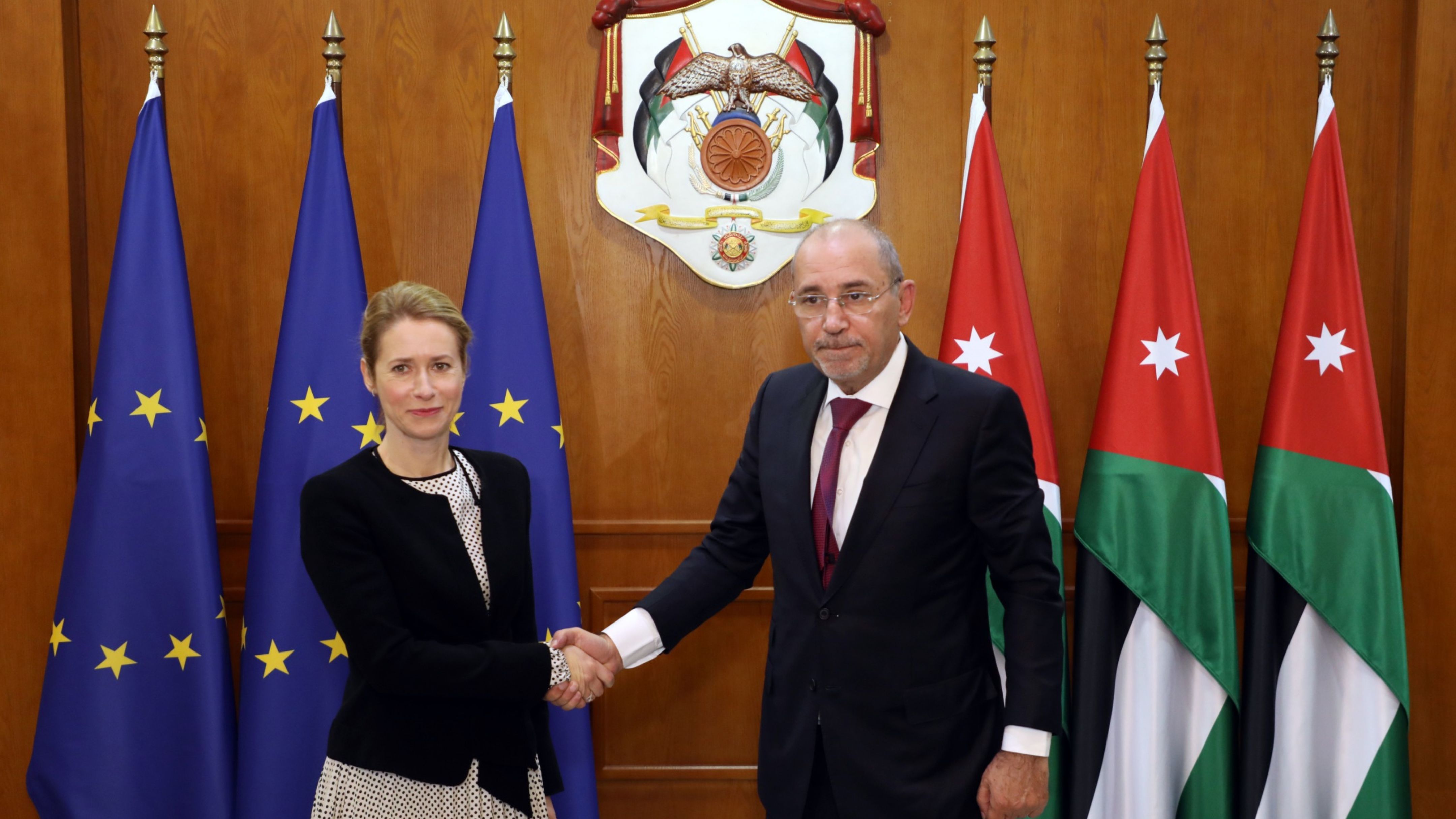 وزير الخارجية يلتقي نائبة رئيسة المفوّضية الأوروبية