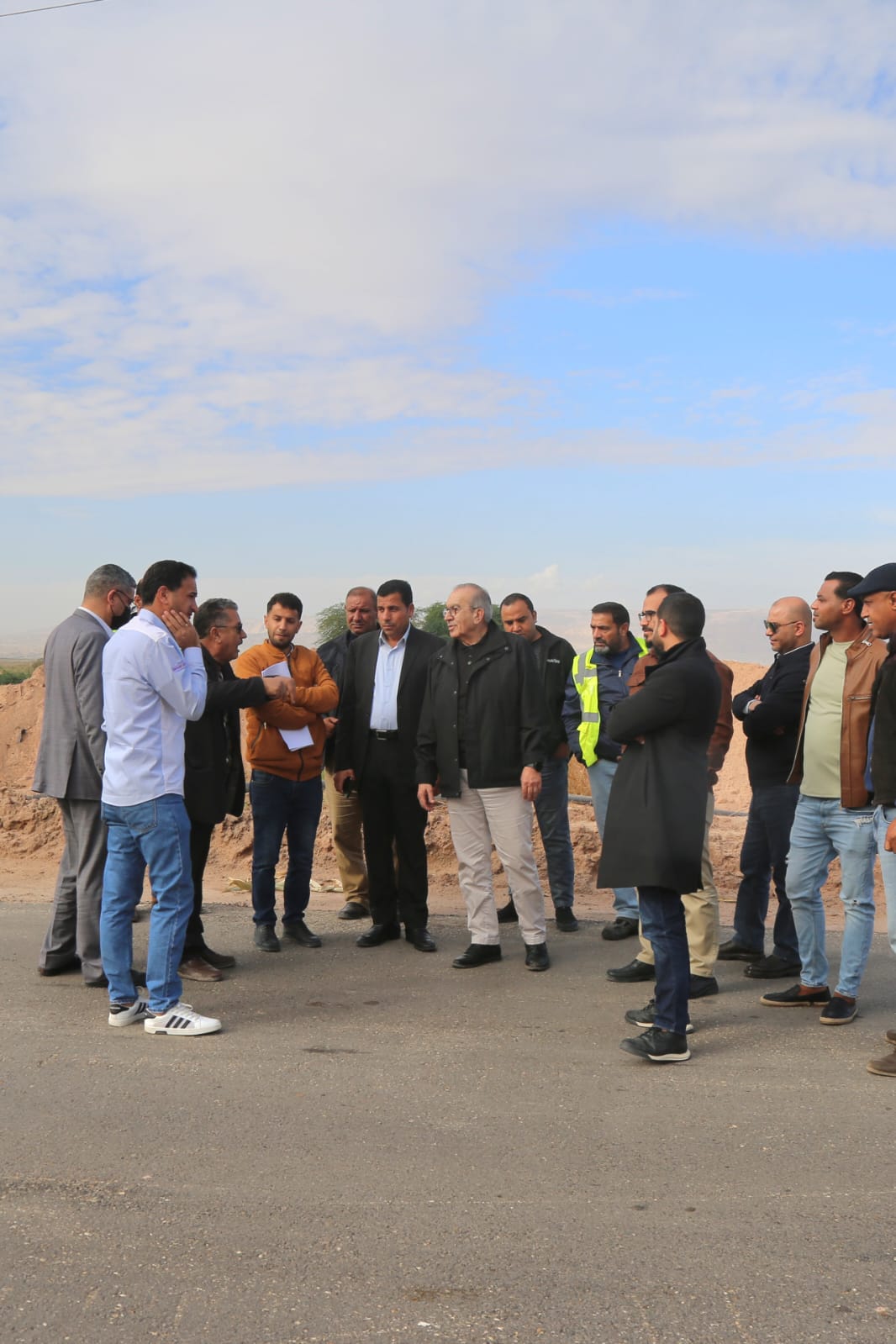 وزير الأشغال يتفقد مواقع في الكرك تأثرت بالسيول ويوجه بتسريع أعمال المعالجة