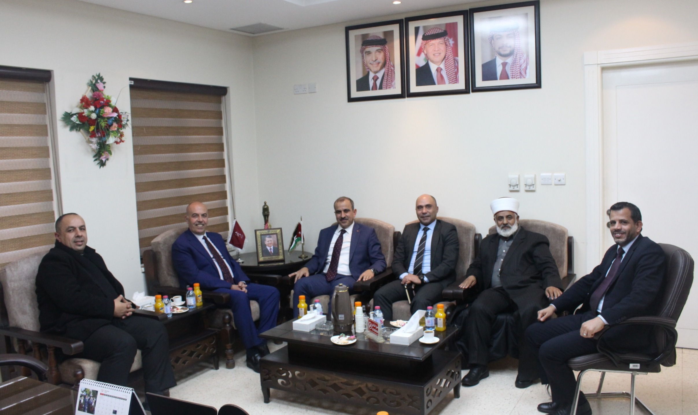 السفير التركي في عمان يزور الهيئة الهاشمية للمصابين العسكريين