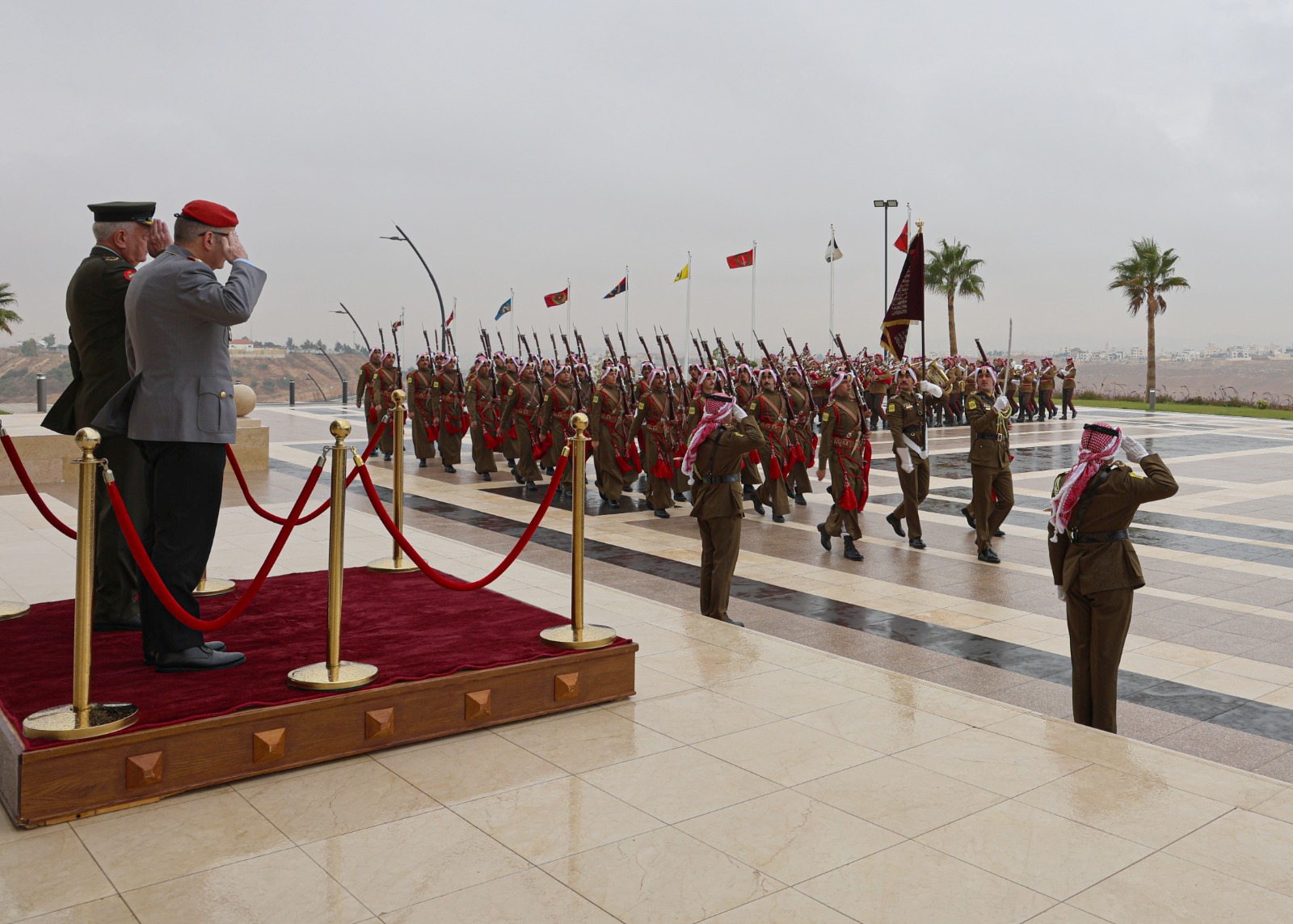 رئيس هيئة الأركان المشتركة يستقبل نظيره الألماني