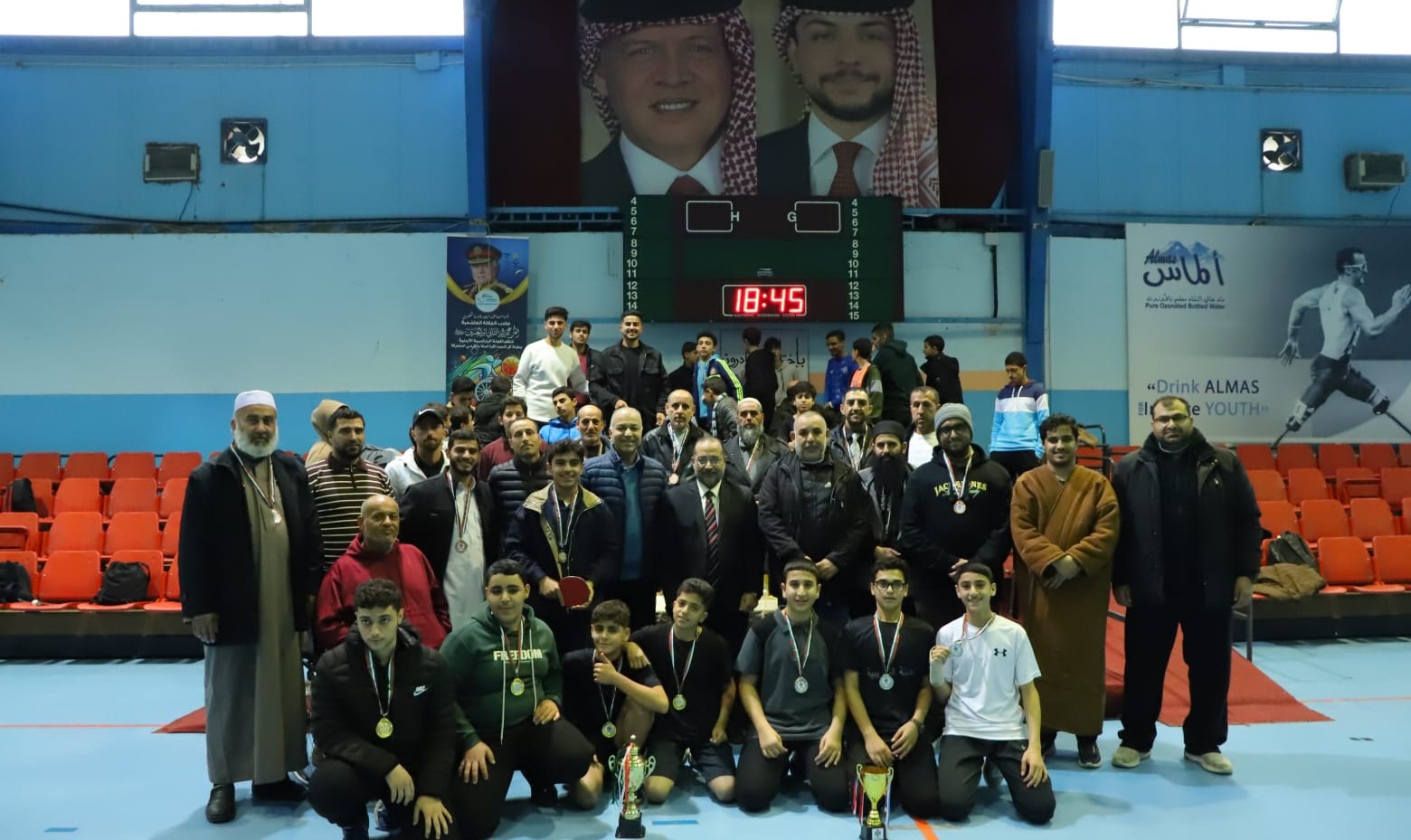 اختتام بطولة تنس الطاولة لدور القرآن والمدارس الشرعية 