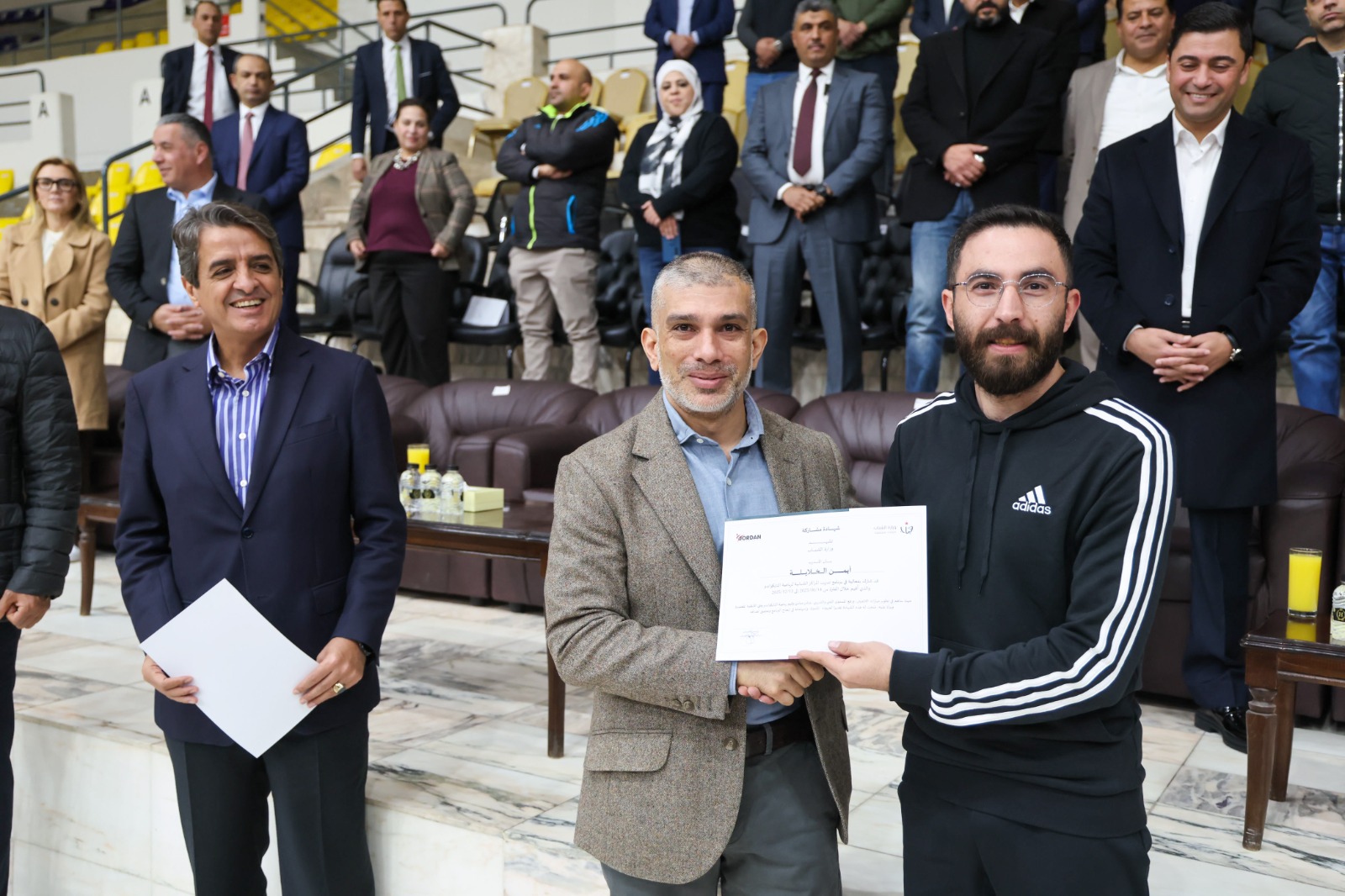 الأمير راشد بن الحسن يرعى حفل تخريج خريجي المرحلة الأولى من برنامج التايكوندو