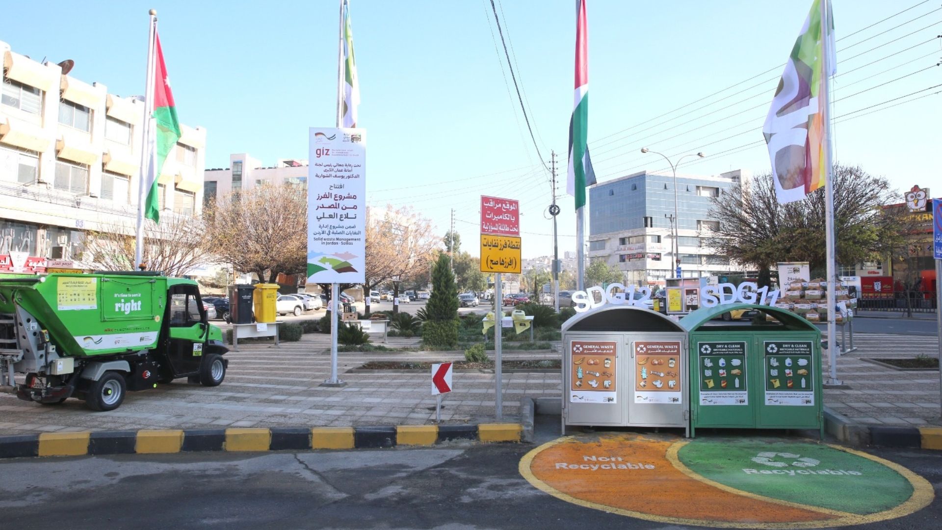 أمانة عمان تطلق مشروع إدارة النفايات الصلبة في سوق السلطان بتلاع العلي