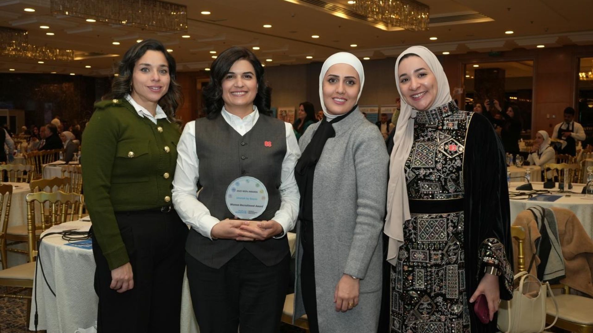 شركة أمنية تفوز بجائزة توظيف المرأة