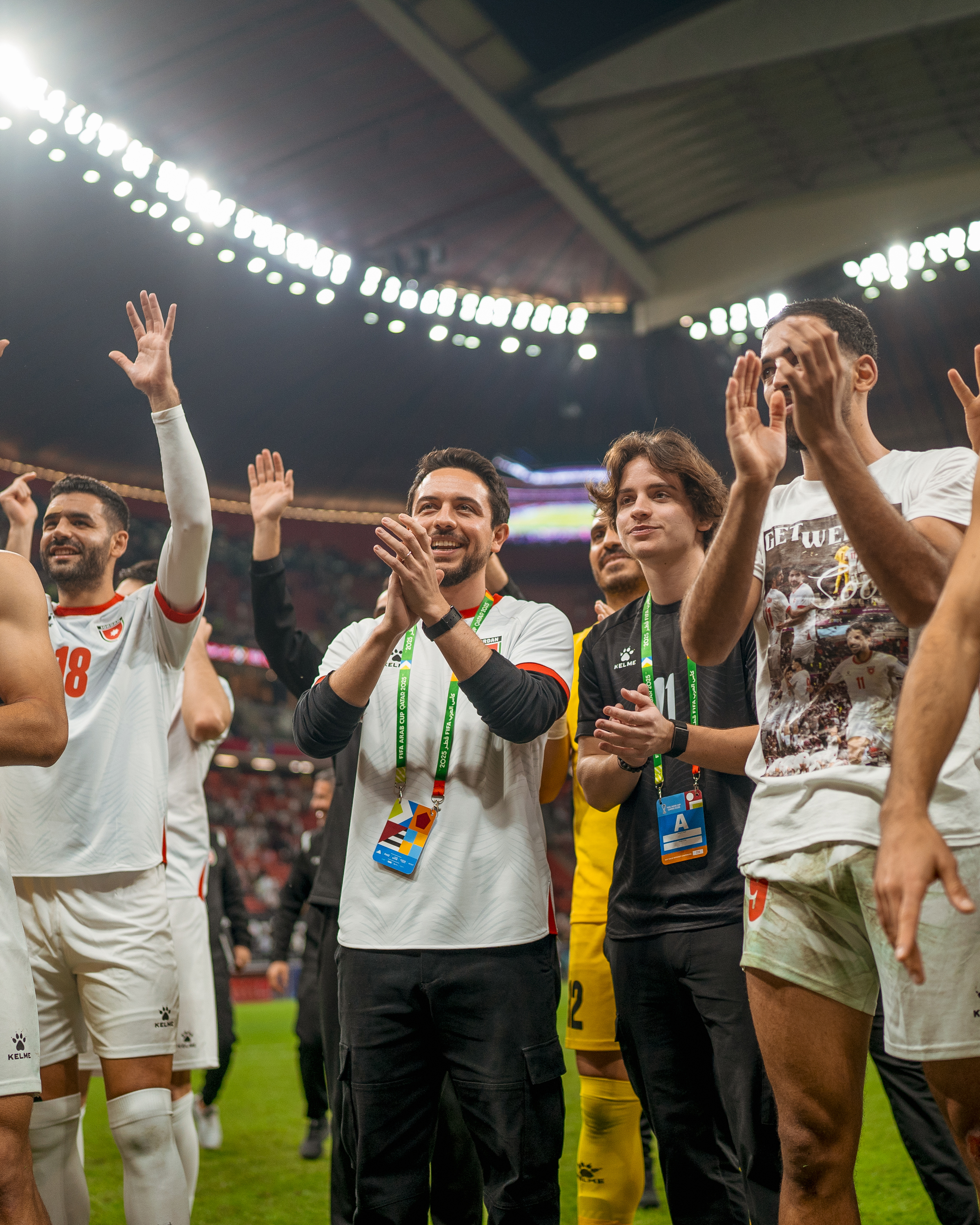 بحضور ولي العهد ..المنتخب الوطني يتأهل لنهائي كأس العرب