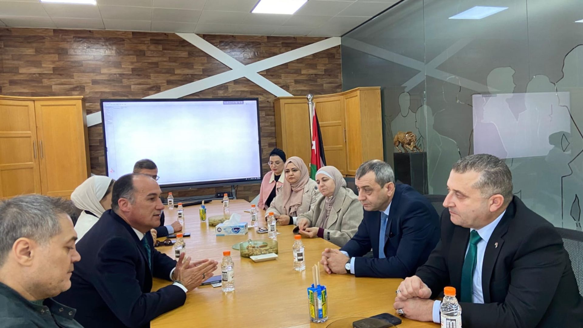 المدن الصناعية الأردنية وهيئة المدن والمناطق الصناعية الفلسطينية تبحثان تعزيز التعاون