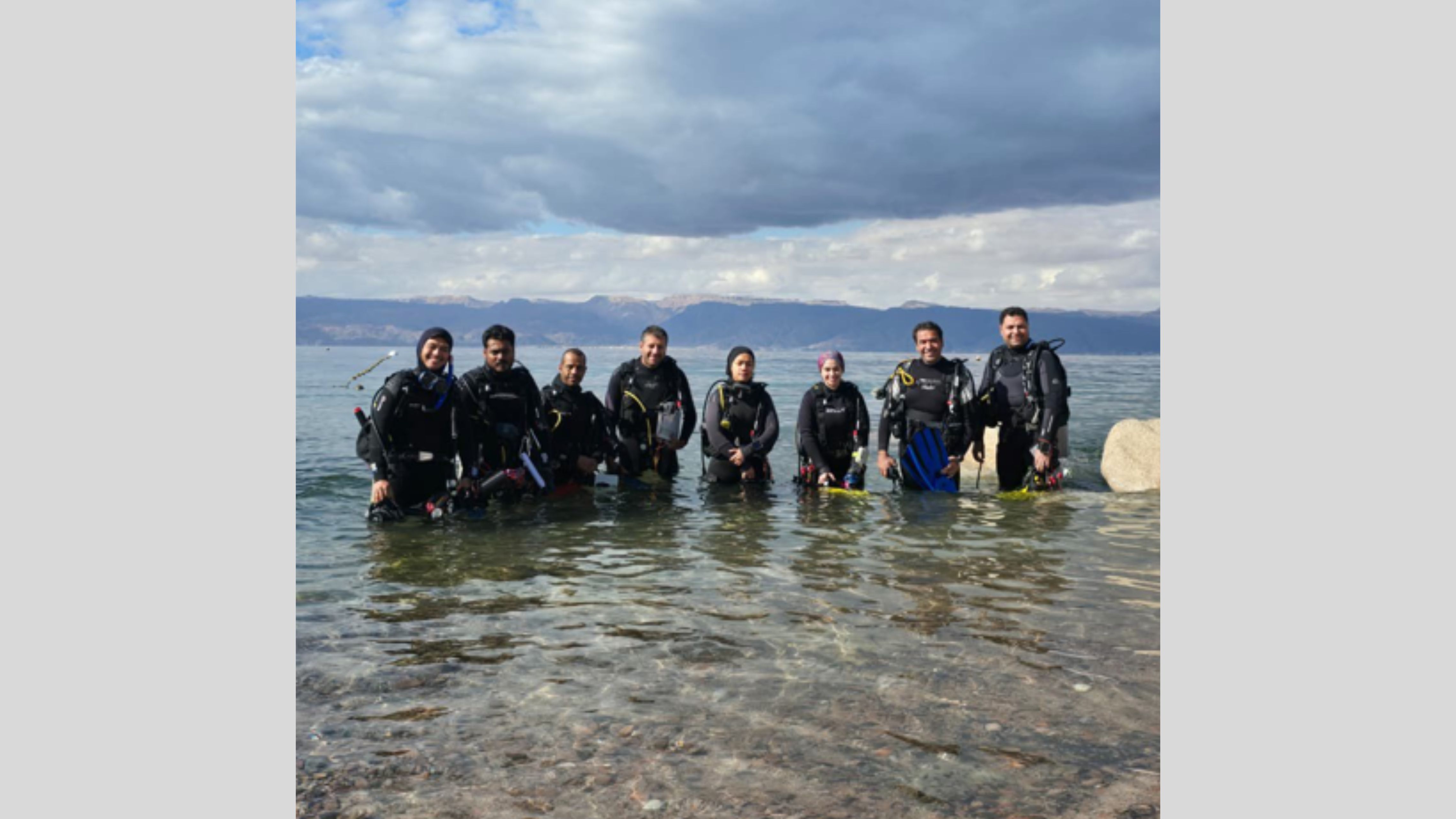 دراسة ميدانية للبيئة الفيزيائية لمواقع الغوص في العقبة