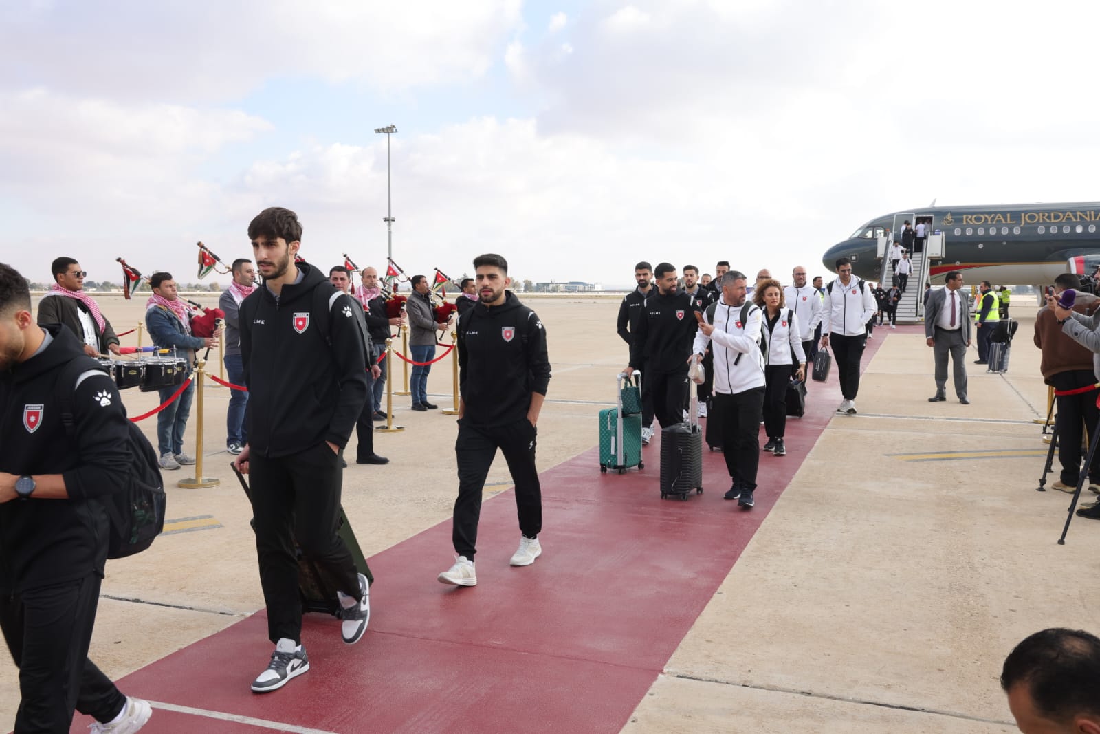 النشامى يعودون إلى الوطن