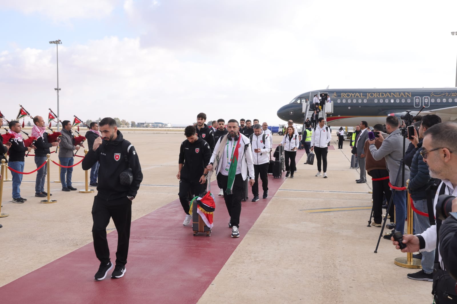 النشامى يعودون إلى الوطن