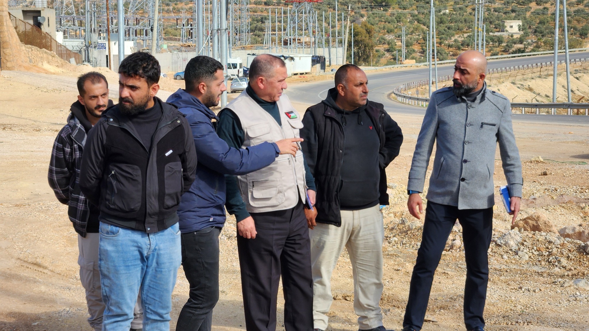 خطة لتطوير شبكة الطرق بجرش