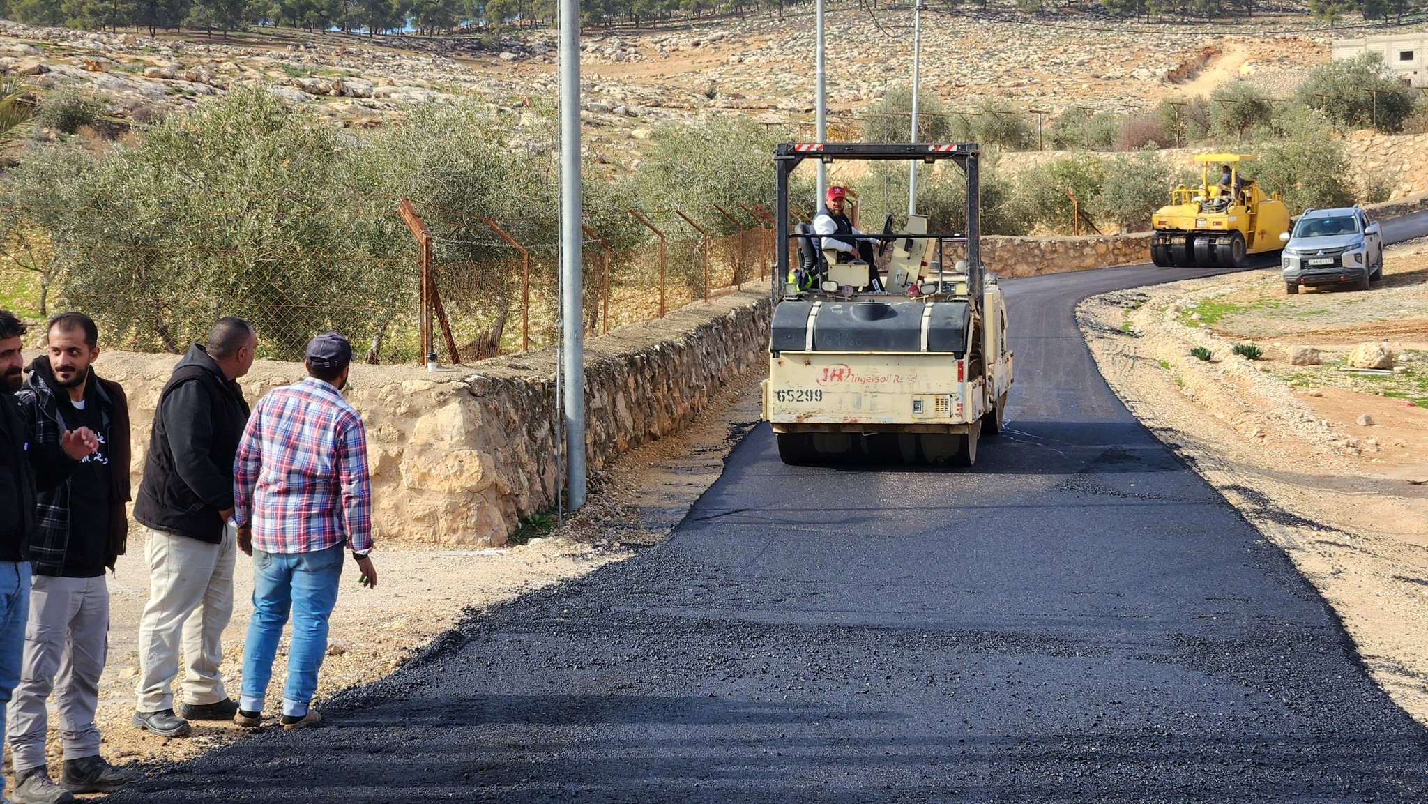 خطة لتطوير شبكة الطرق بجرش