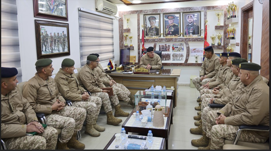 الحنيطي يتفقد عدداً من التشكيلات والوحدات على الواجهة الشمالية للمملكة