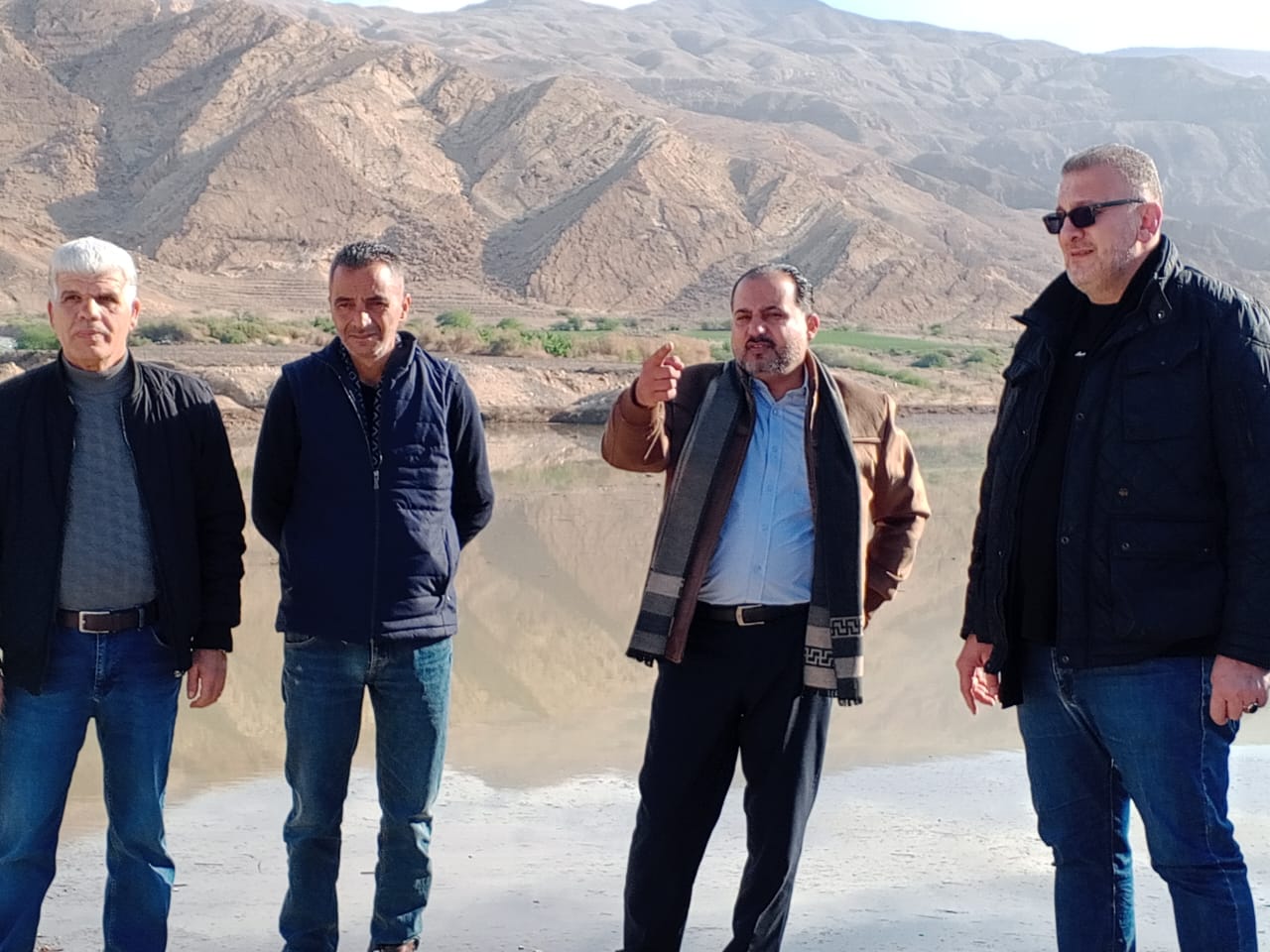 أمين عام سلطة وادي الأردن يتفقد سدي ابن حماد والكرك 