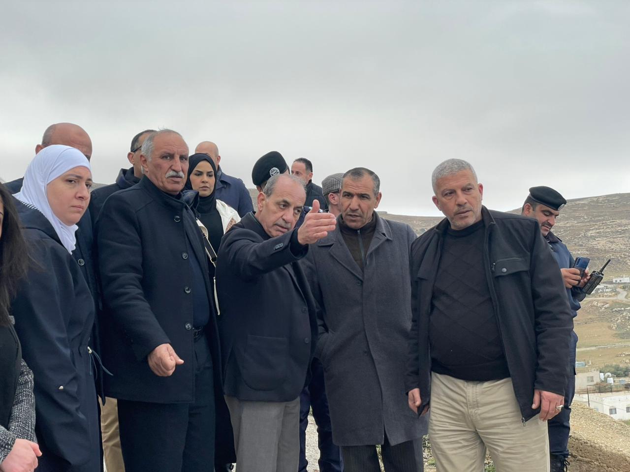 وزير الإدارة المحلية : حلول مستدامة لإعادة تأهيل البنية التحتية المتضررة من الأمطار بالكرك