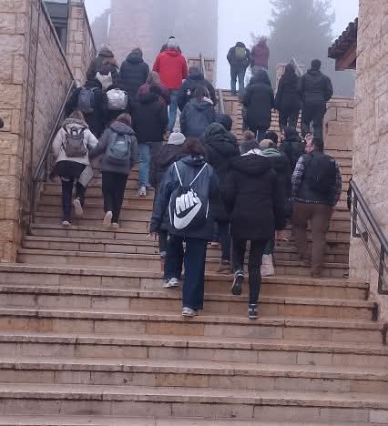 عجلون تشهد إقبالاً سياحيًا رغم برودة الأجواء 