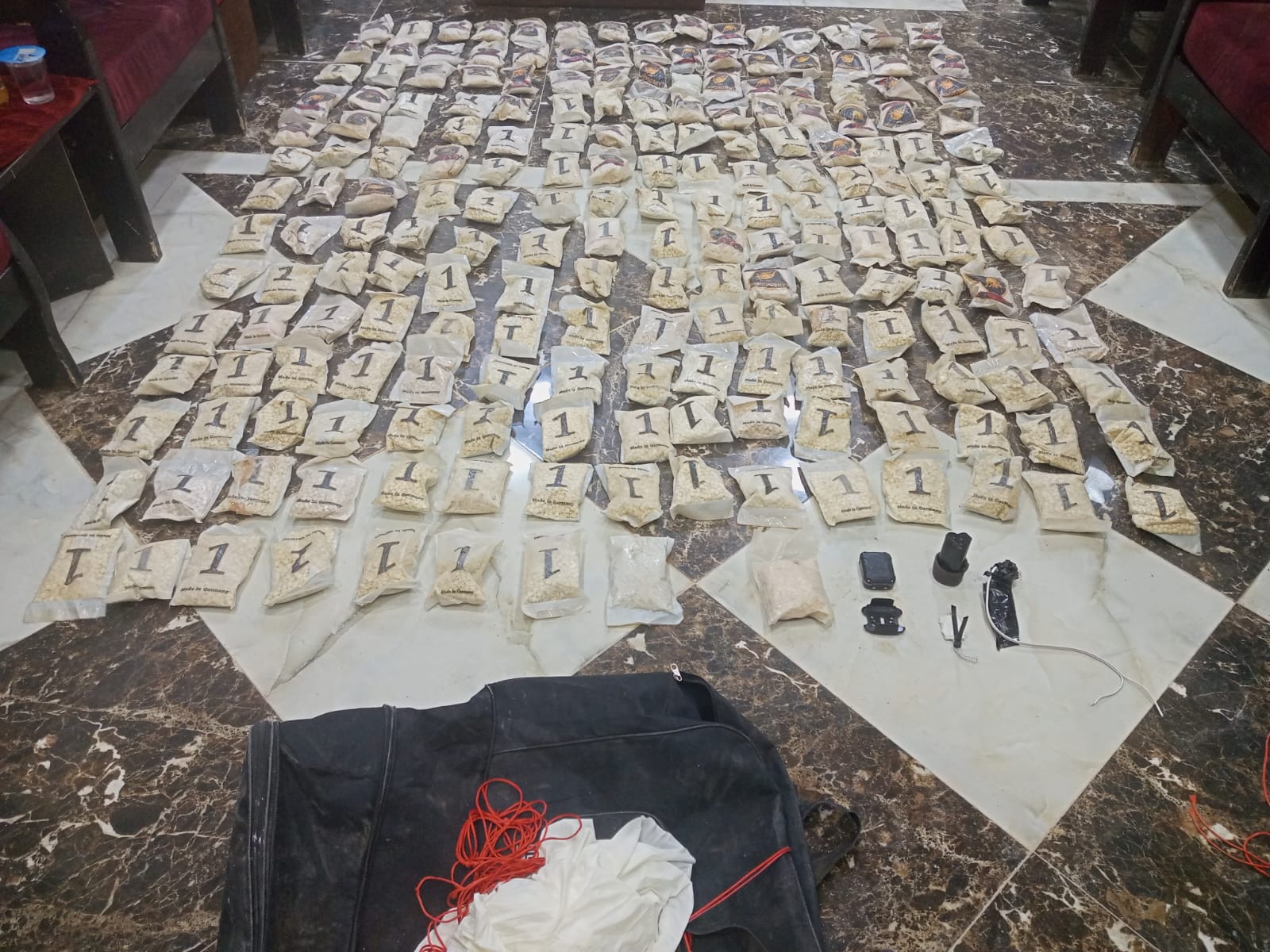 المنطقة العسكرية الشرقية تحبط أربع محاولات تهريب كميات كبيرة من المواد المخدرة