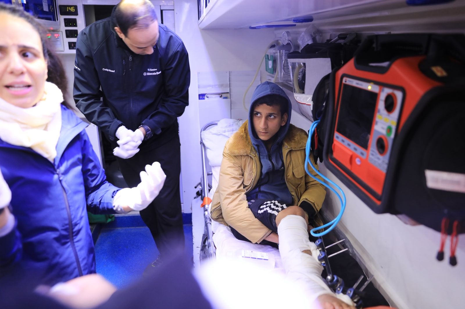 القوات المسلحة تجلي الدفعة الـ 20 من أطفال غزة المرضى للعلاج في المملكة