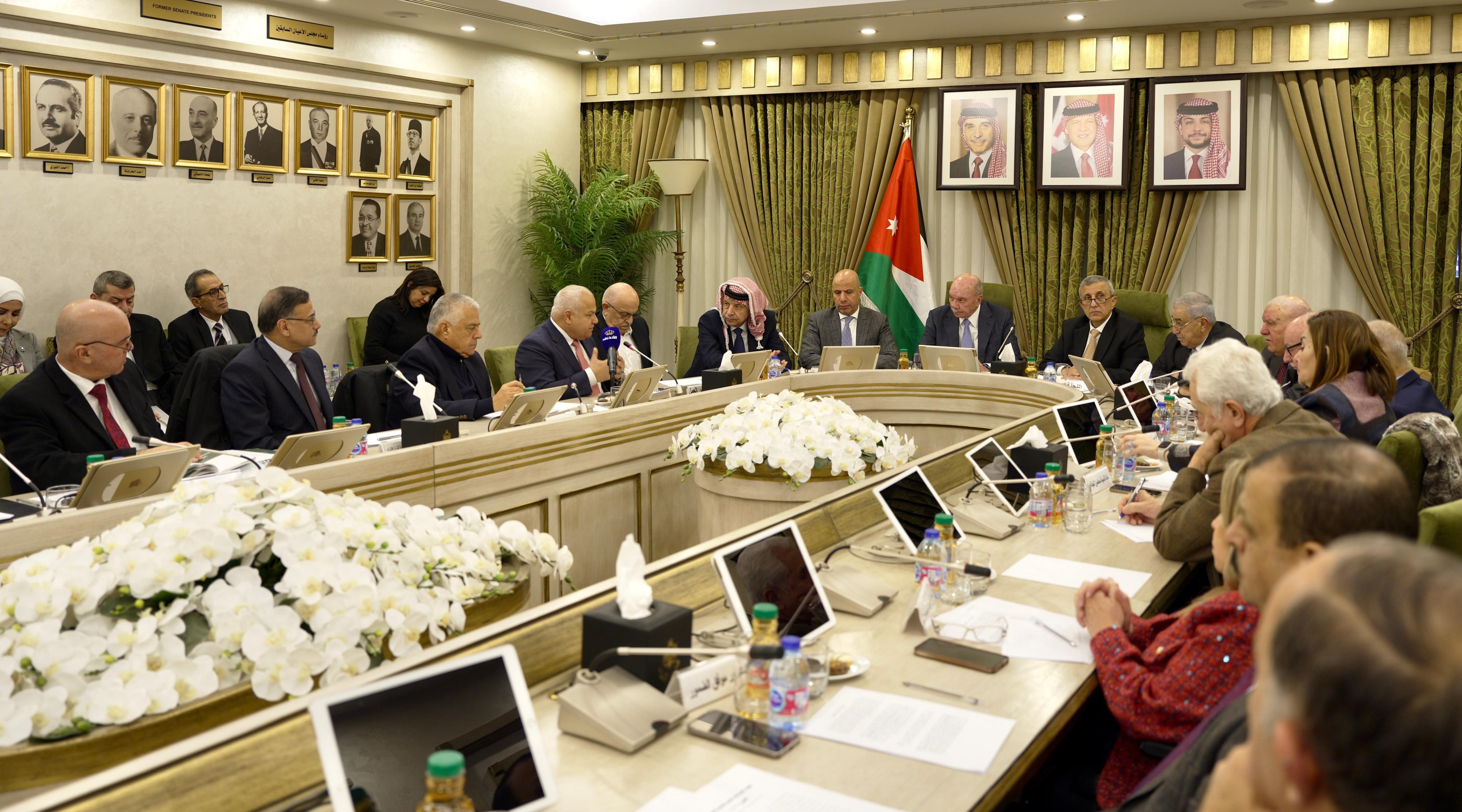 عمل الاعيان تطلع على مخرجات الدراسة الإكتوارية للضمان 