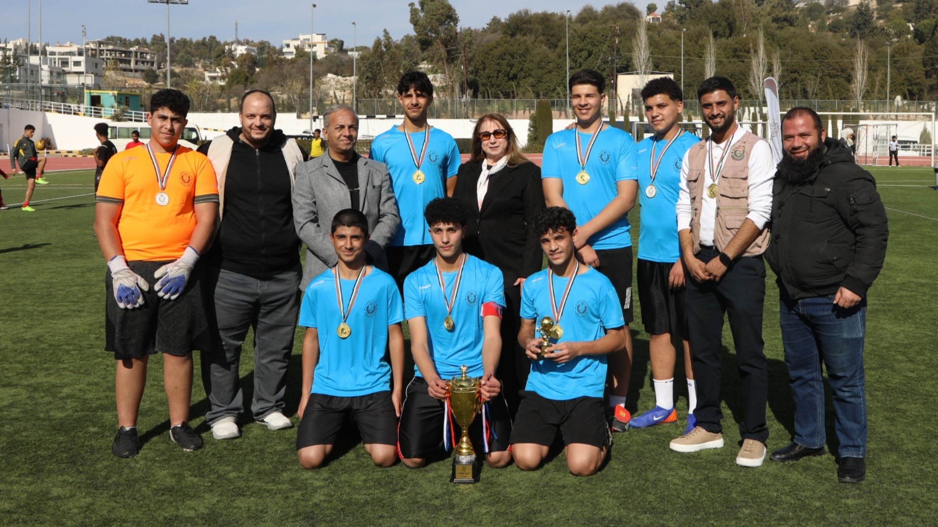 دار الإحسان بطلاً لدوري أبطال سراج المنبثق عن جائزة الحسن