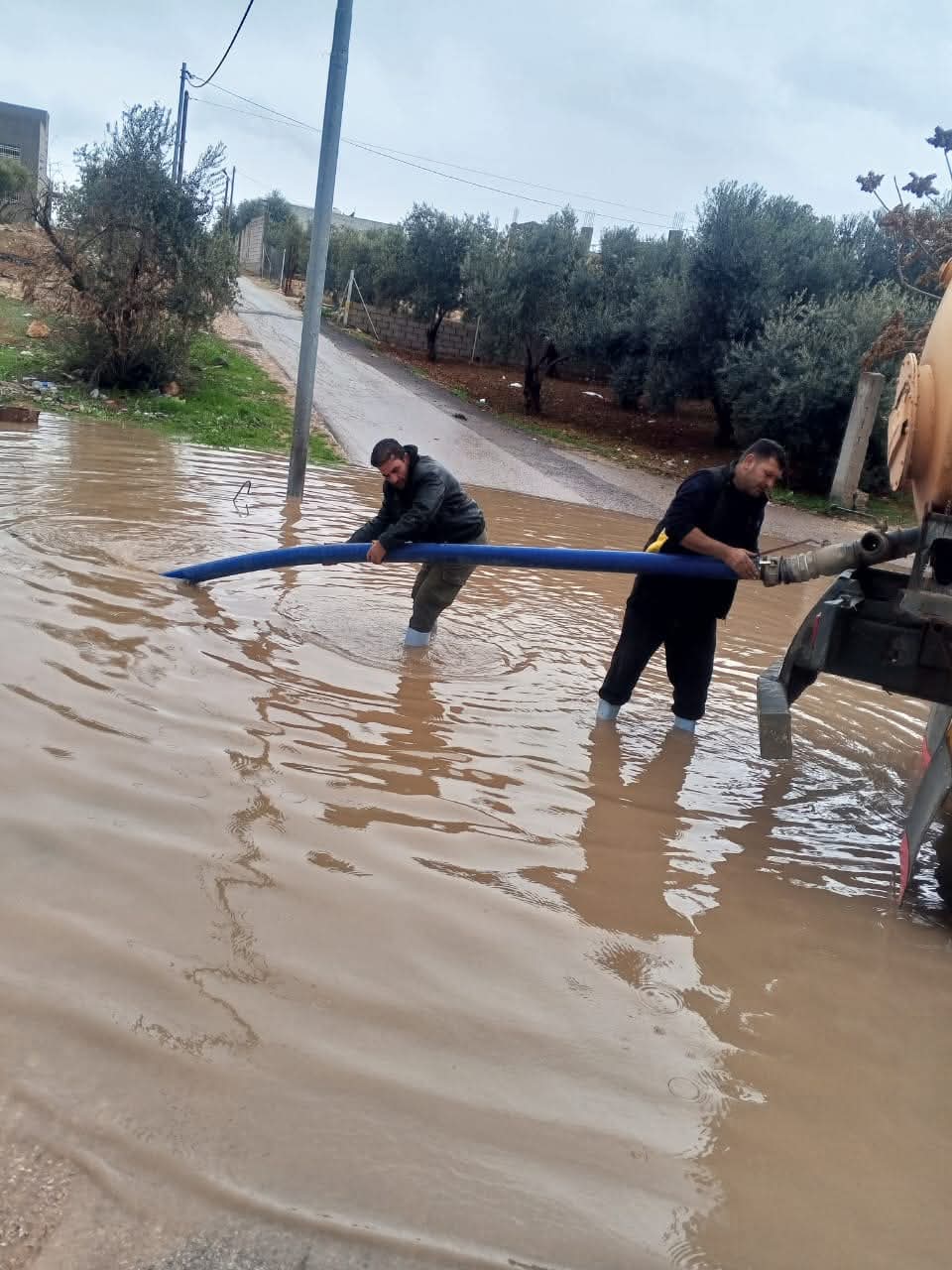 بلدية الرمثا تؤكد جاهزيتها للتعامل مع الحالة الجوية السائدة