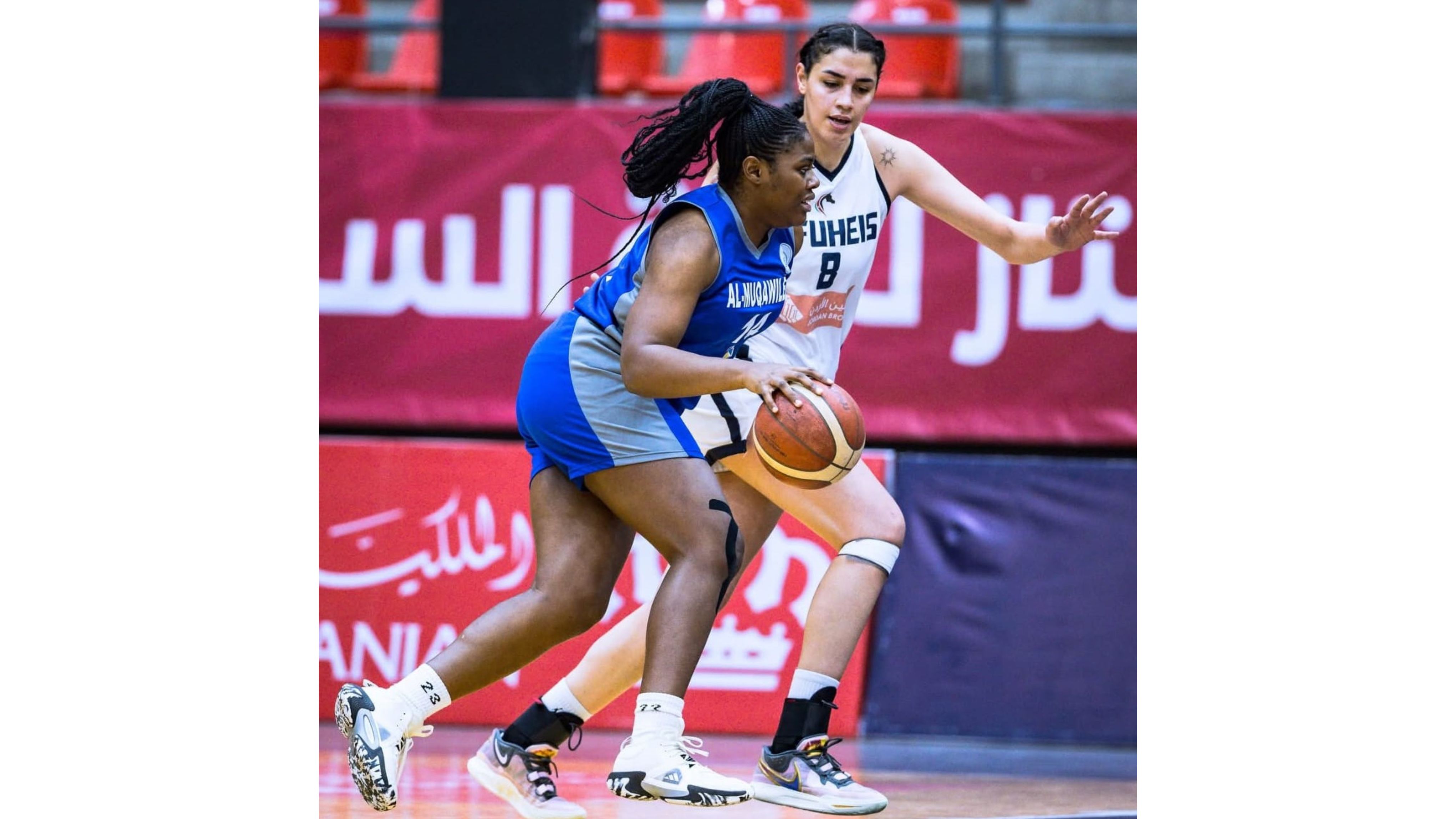 الفحيص يتفوق على المقاولين في دوري السيدات لكرة السلة 