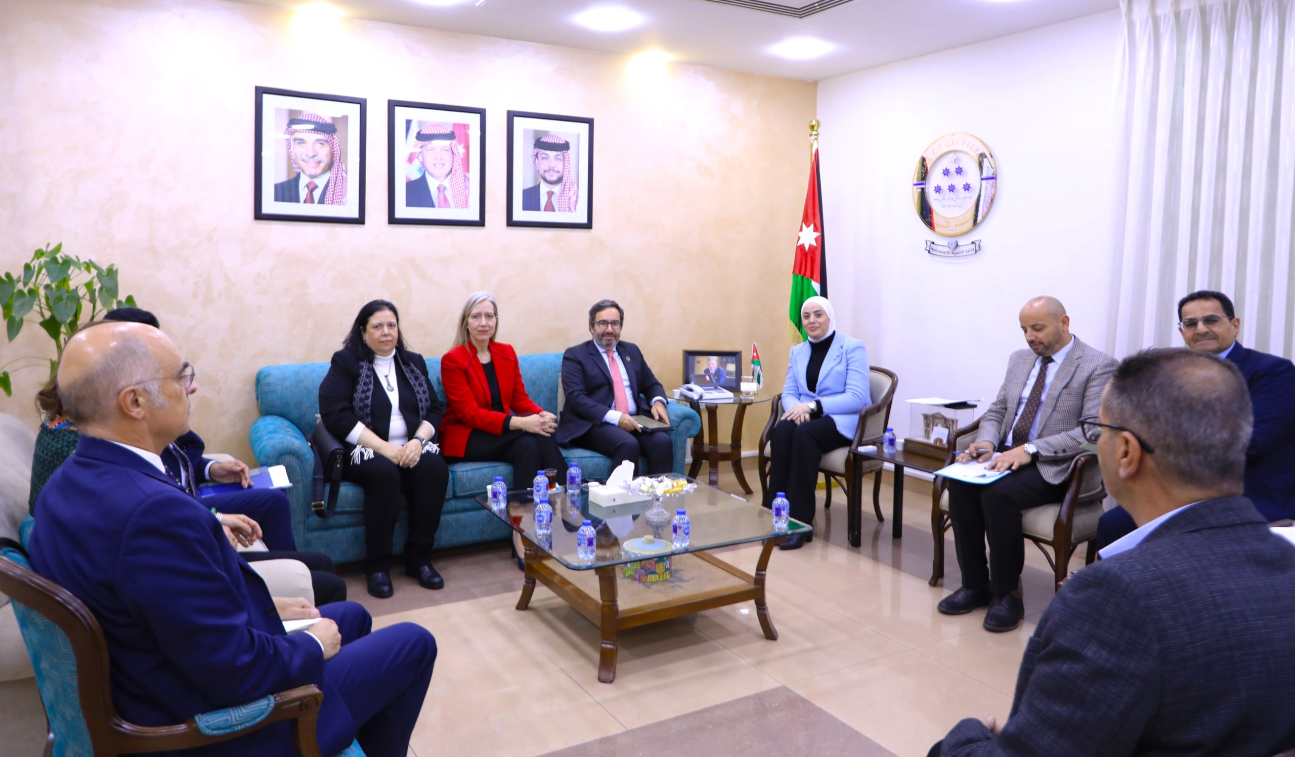 وزيرة التنمية تلتقي وكيل الأمين العام للأمم المتحدة 