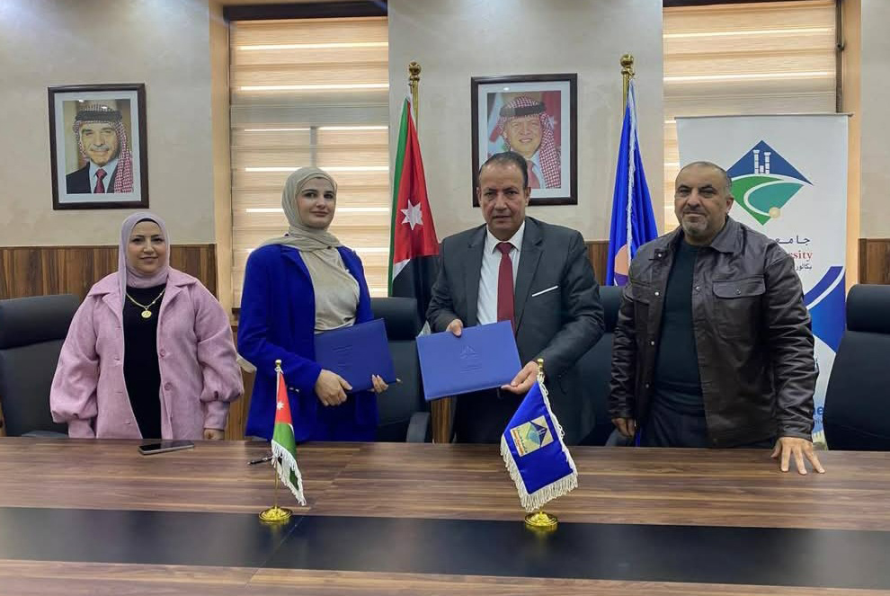 اتفاقية تعاون بين جامعة جدارا ومستشفى ابن النفيس 