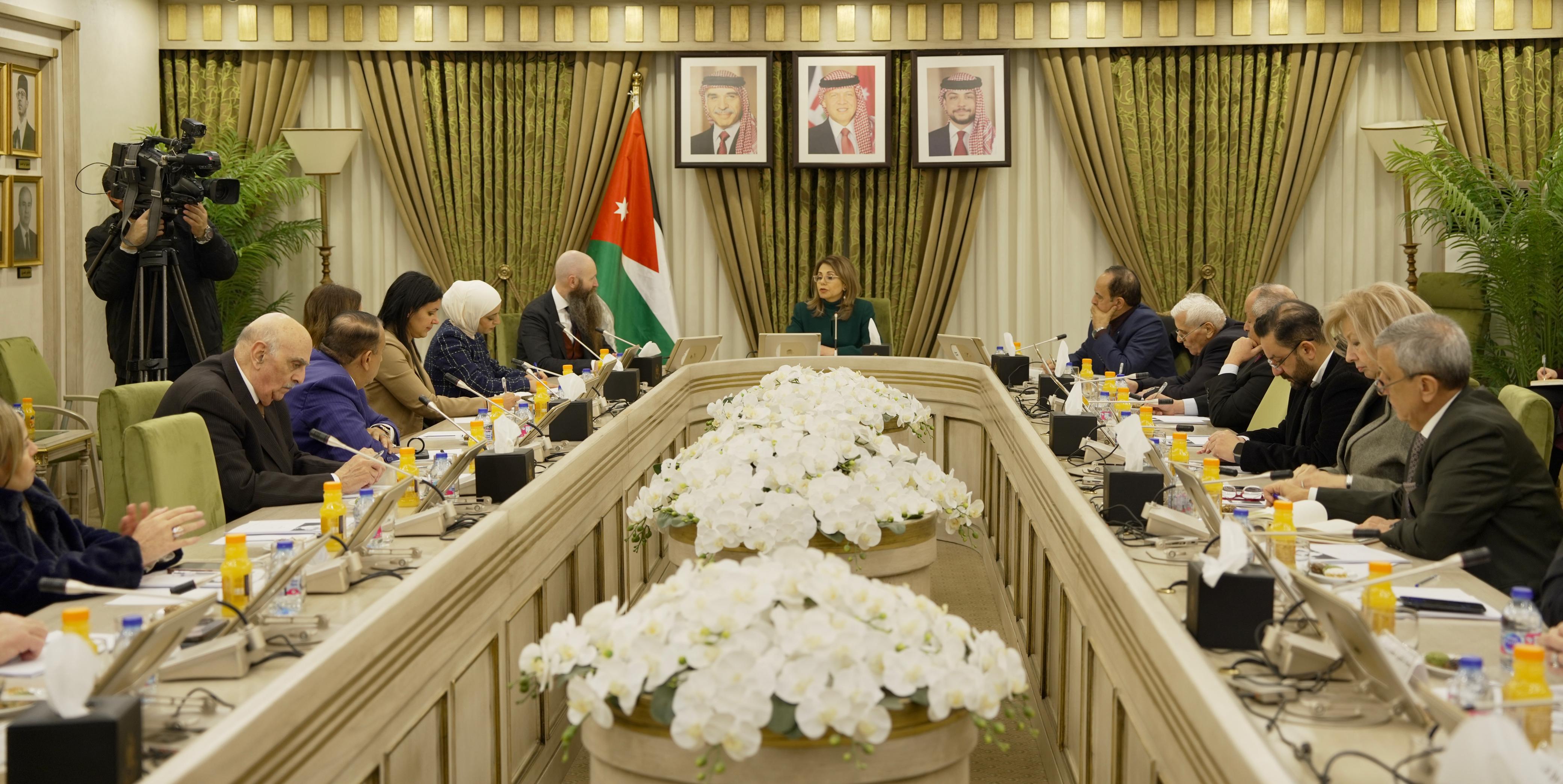 رئيس مجلس الأعيان يلتقي السفير الأميركي 