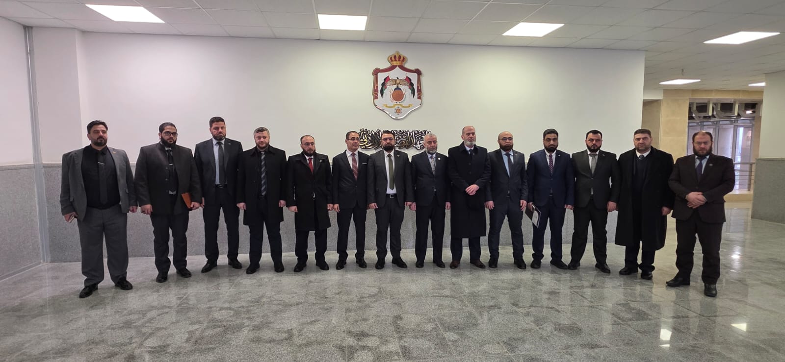  مدير المعهد القضائي يبحث ووزير العدل السوري تعزيز التعاون المشترك