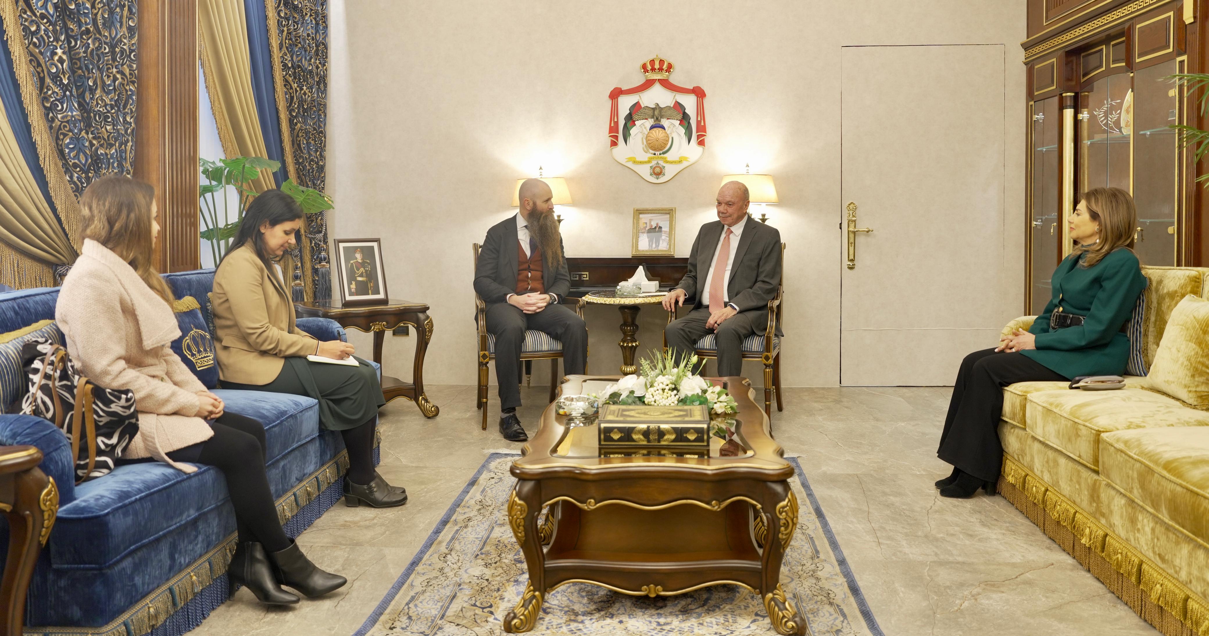 رئيس مجلس الأعيان يلتقي السفير الأميركي 