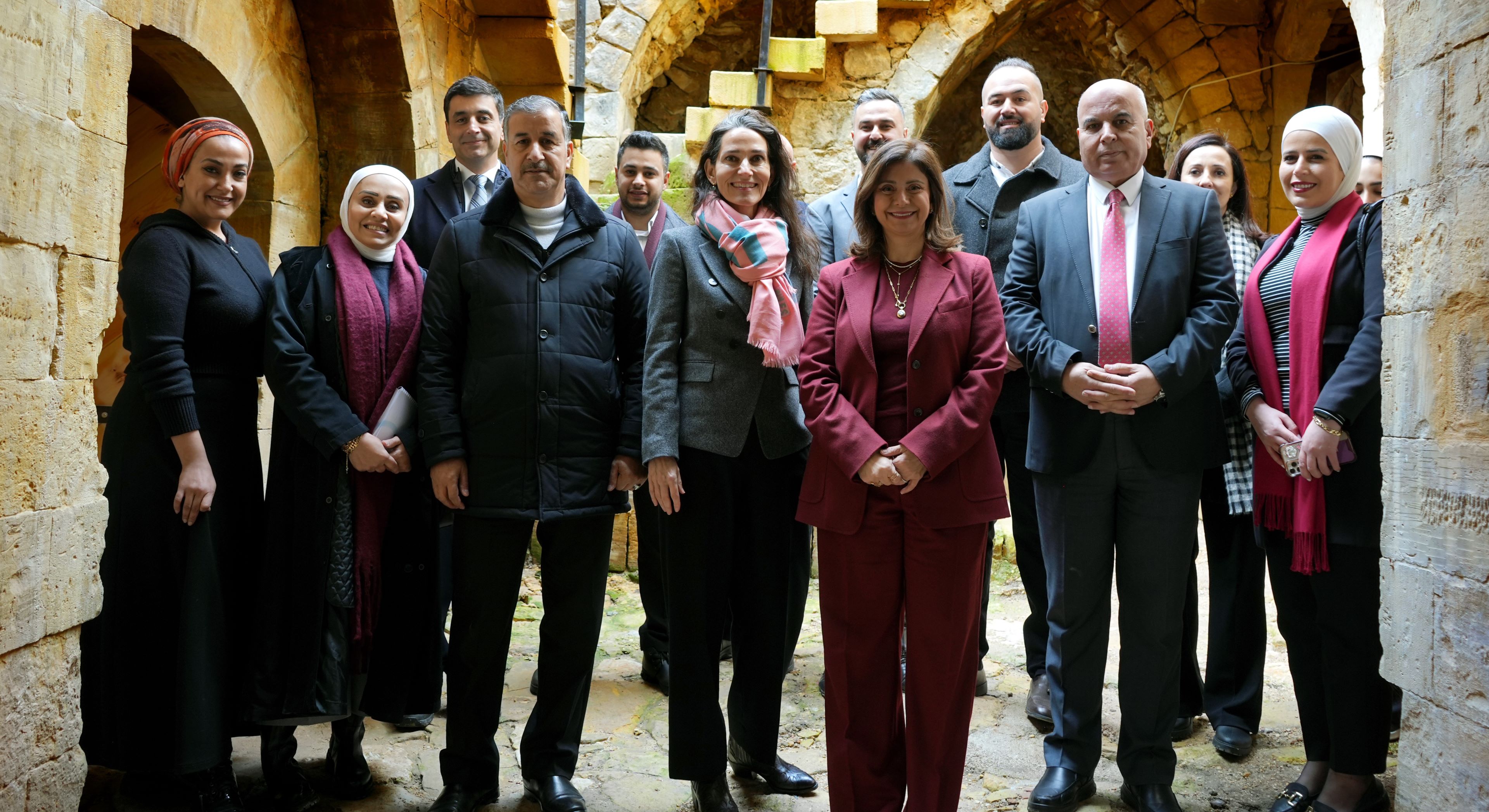 بحضور الأميرة دانا فراس والسفيرة السويسرية.. إطلاق المرحلة الثالثة من مشروع ترميم بيت الجغبير في السلط