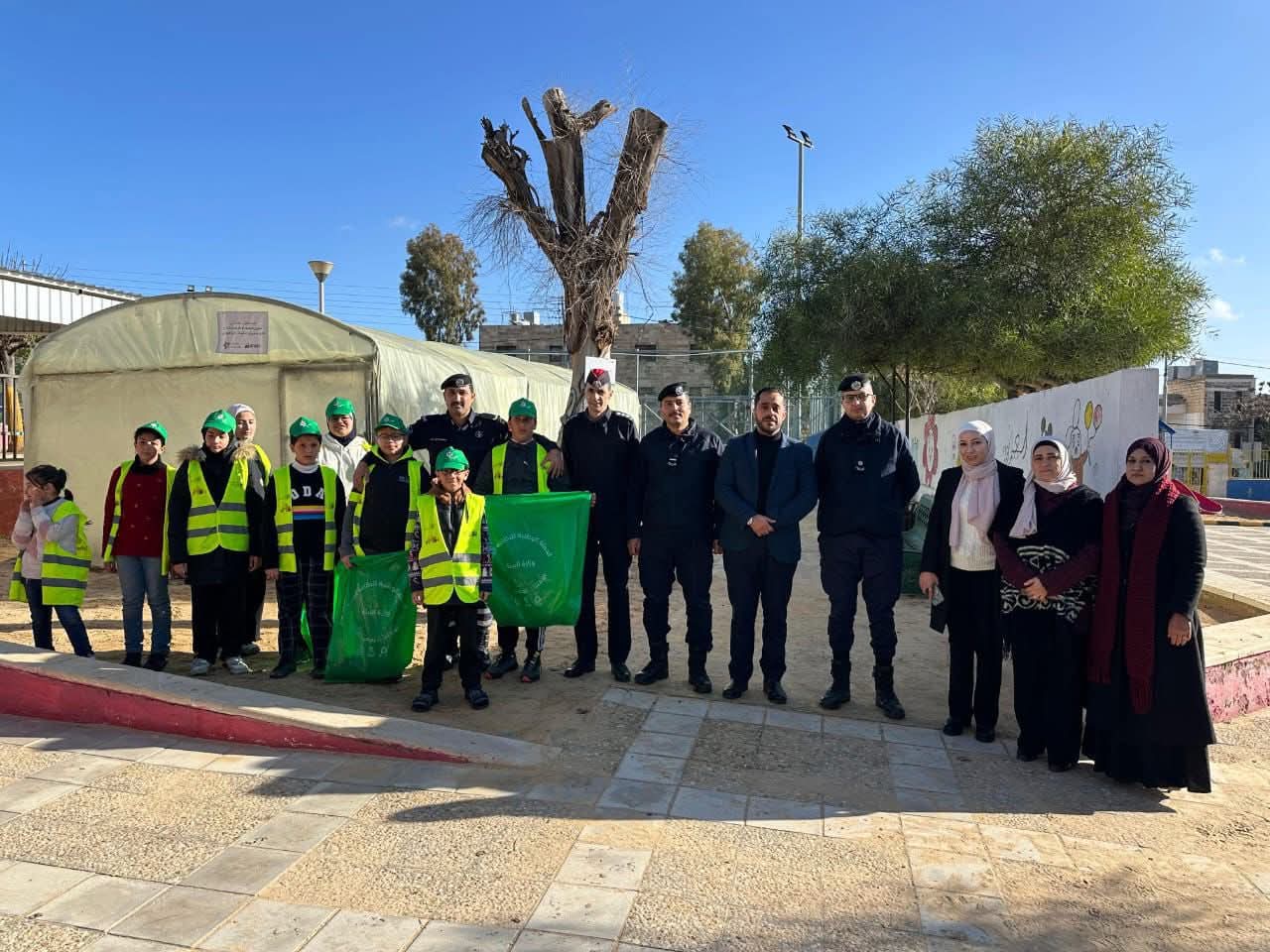  قيادة أمن إقليم العاصمة تنفذ أنشطة للحد من الإلقاء العشوائي للنفايات