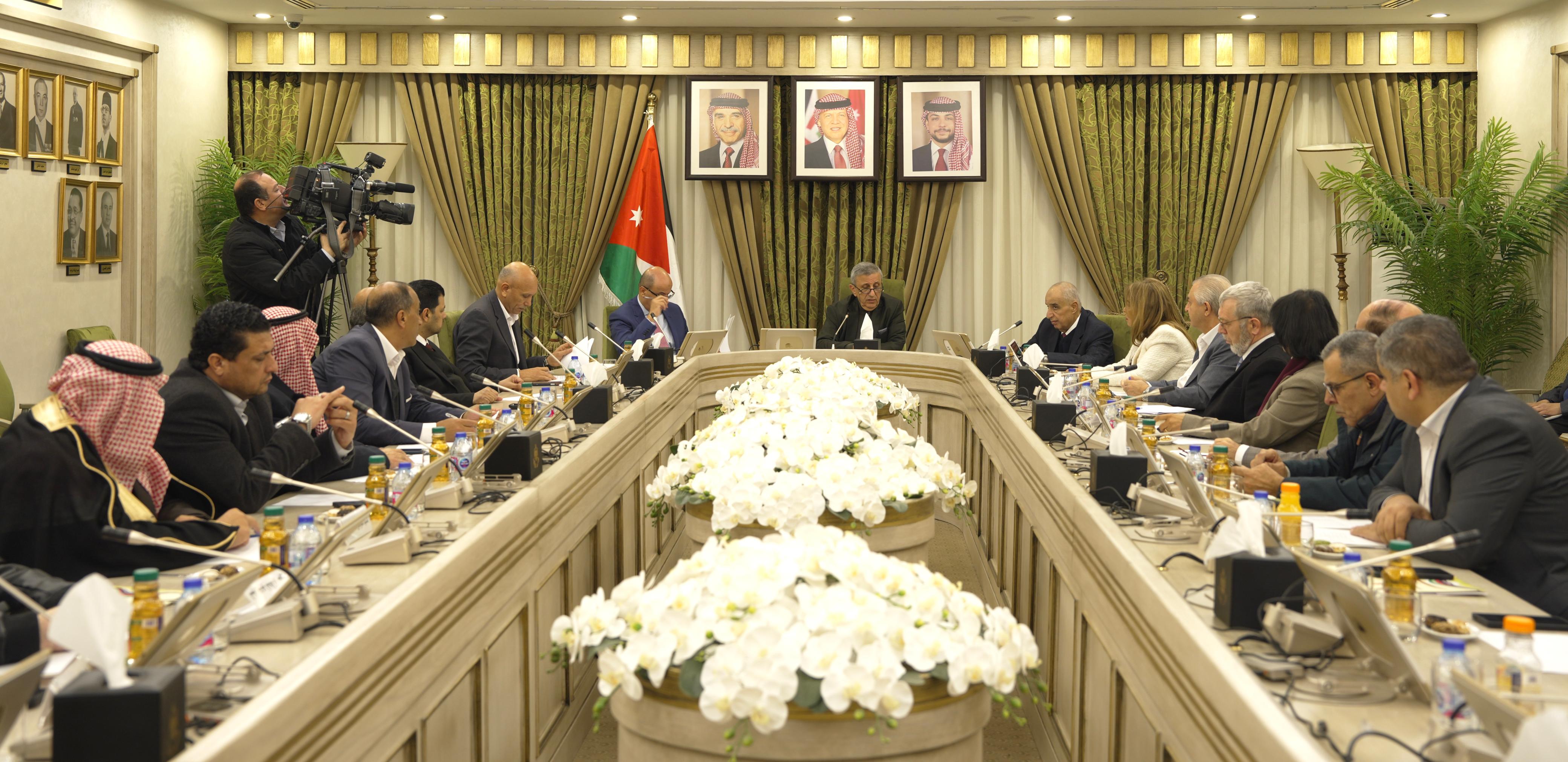  عمل الأعيان تطلع على واقع عمل الاتحاد العام للجمعيات الخيرية 