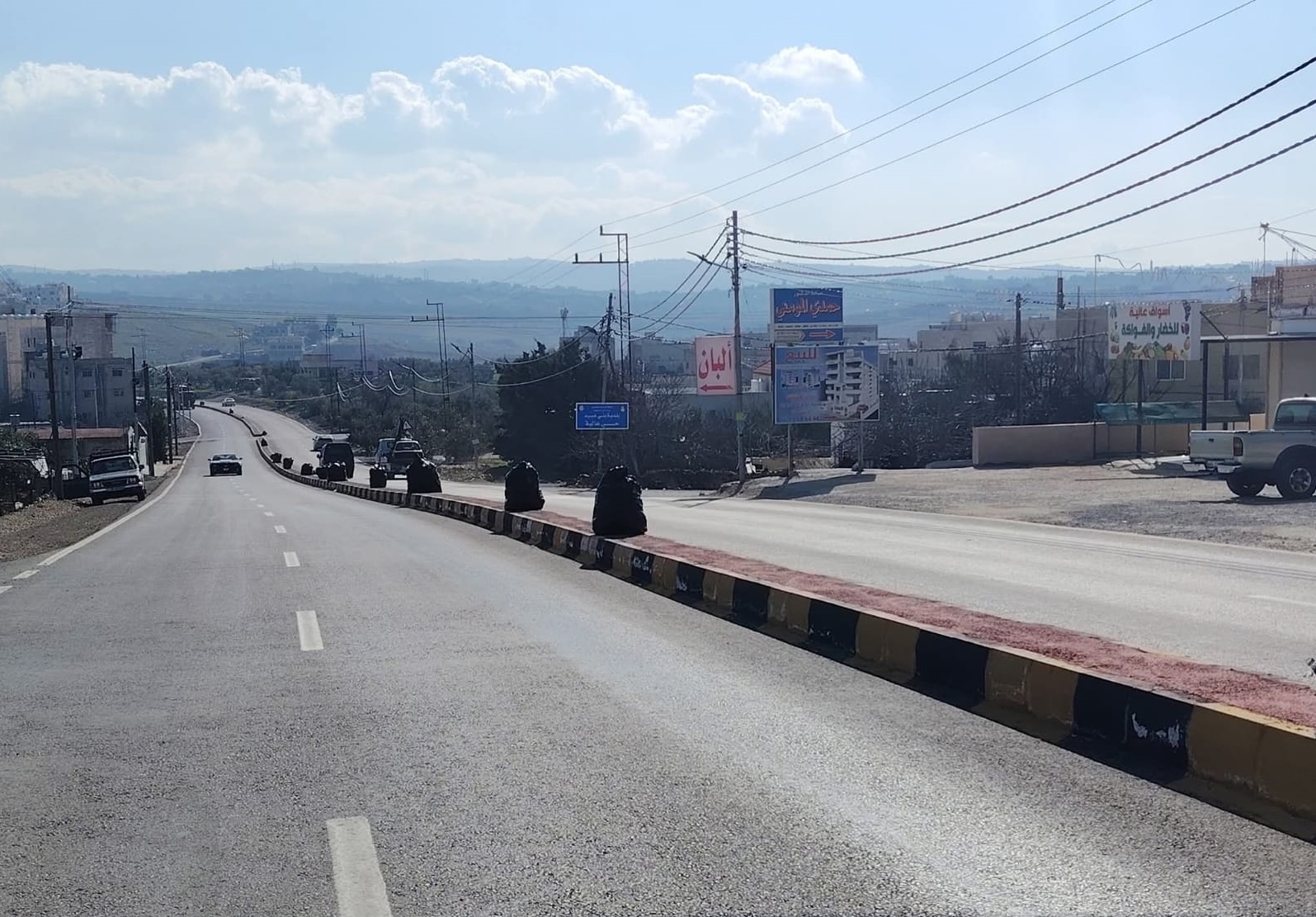 حملة بيئية في جرش وبني عبيد 