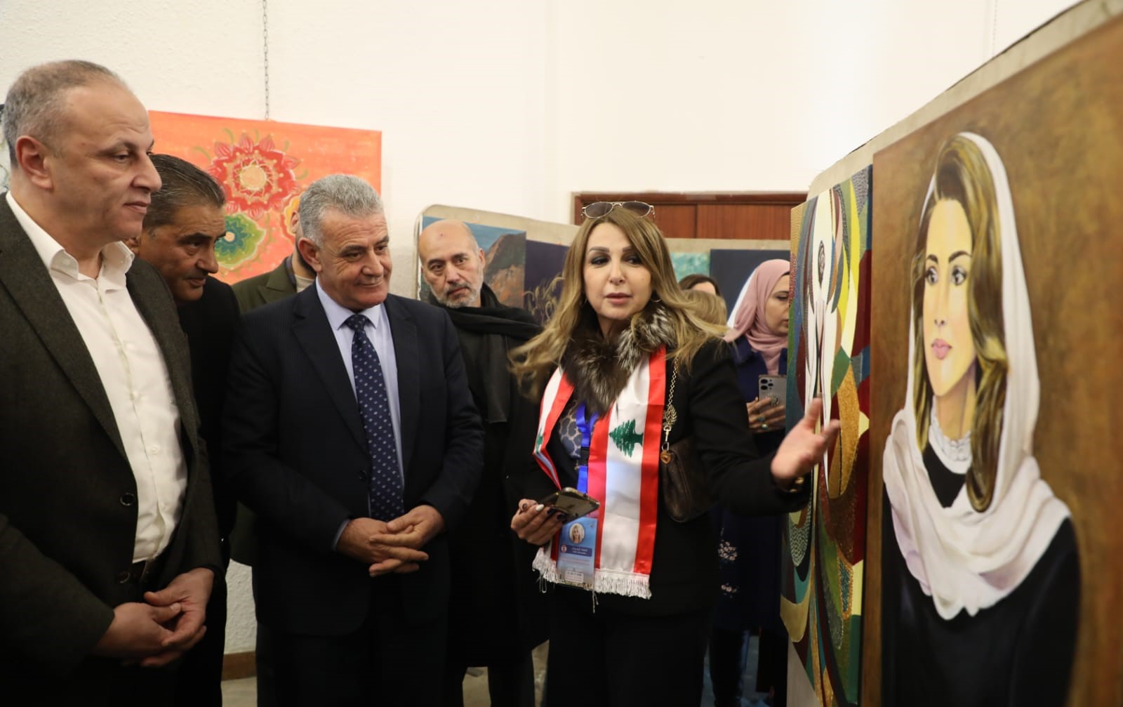 افتتاح معرض ملتقى الفن والجمال