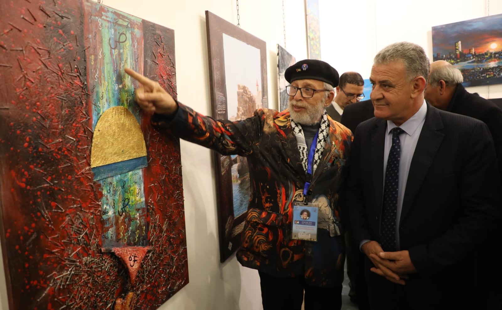 افتتاح معرض ملتقى الفن والجمال