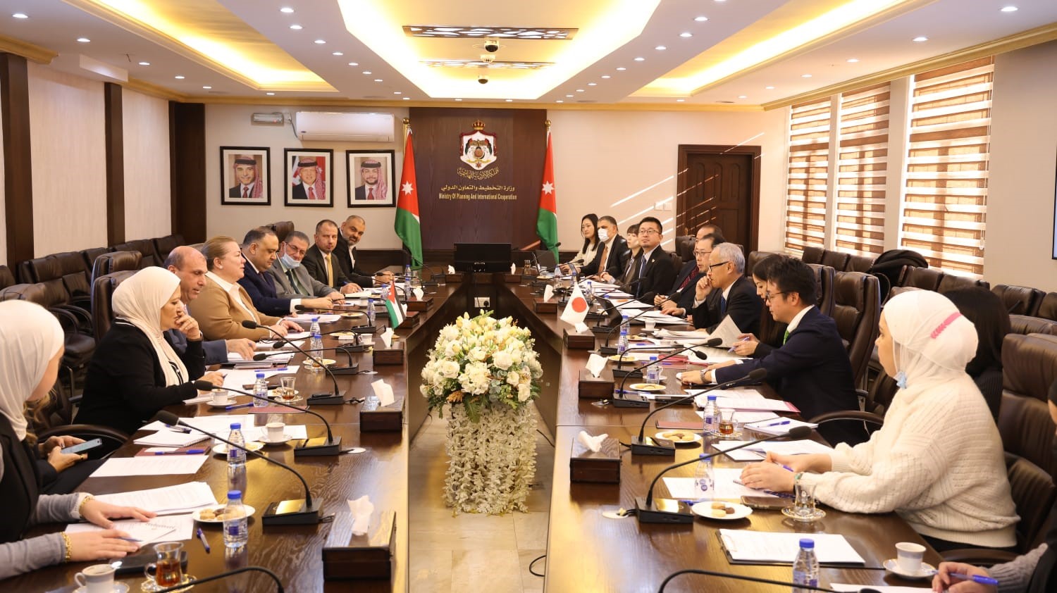عقد الاجتماع الثامن للحوار الأردني الياباني حول سياسة التنمية الاقتصادية
