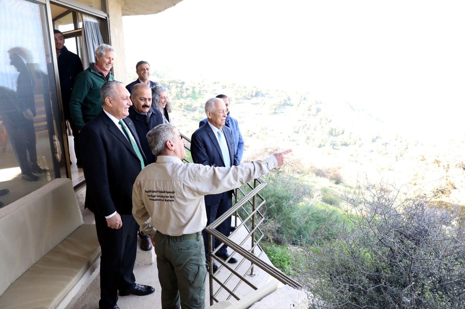 تزامنا مع زيارة الملك لمحافظة اربد...العيسوي يفتتح النُزل البيئي في محمية اليرموك